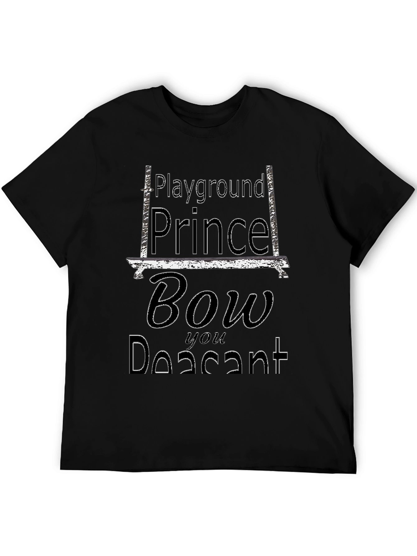 Playground Prince Bow You Peasant Graphic Tee