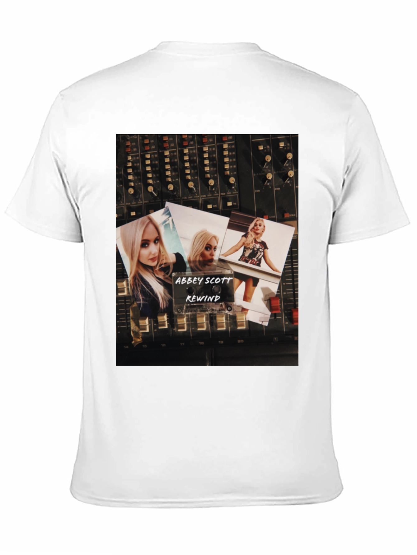 Abbey Scott Rewind Graphic T-Shirt