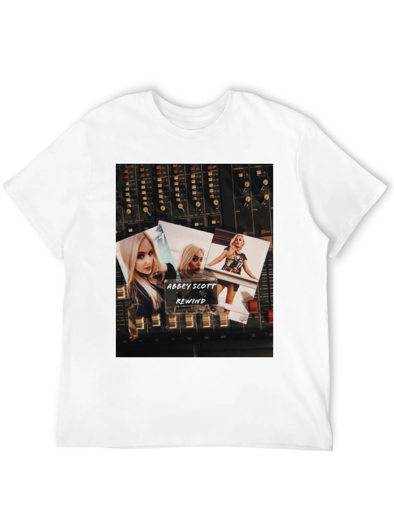Abbey Scott Rewind Graphic T-Shirt