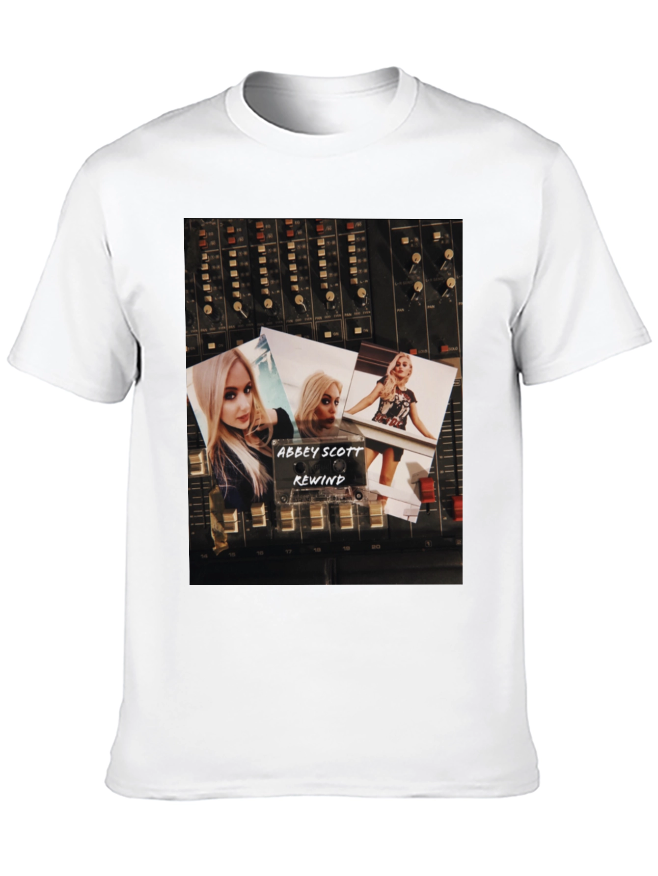 Abbey Scott Rewind Graphic T-Shirt