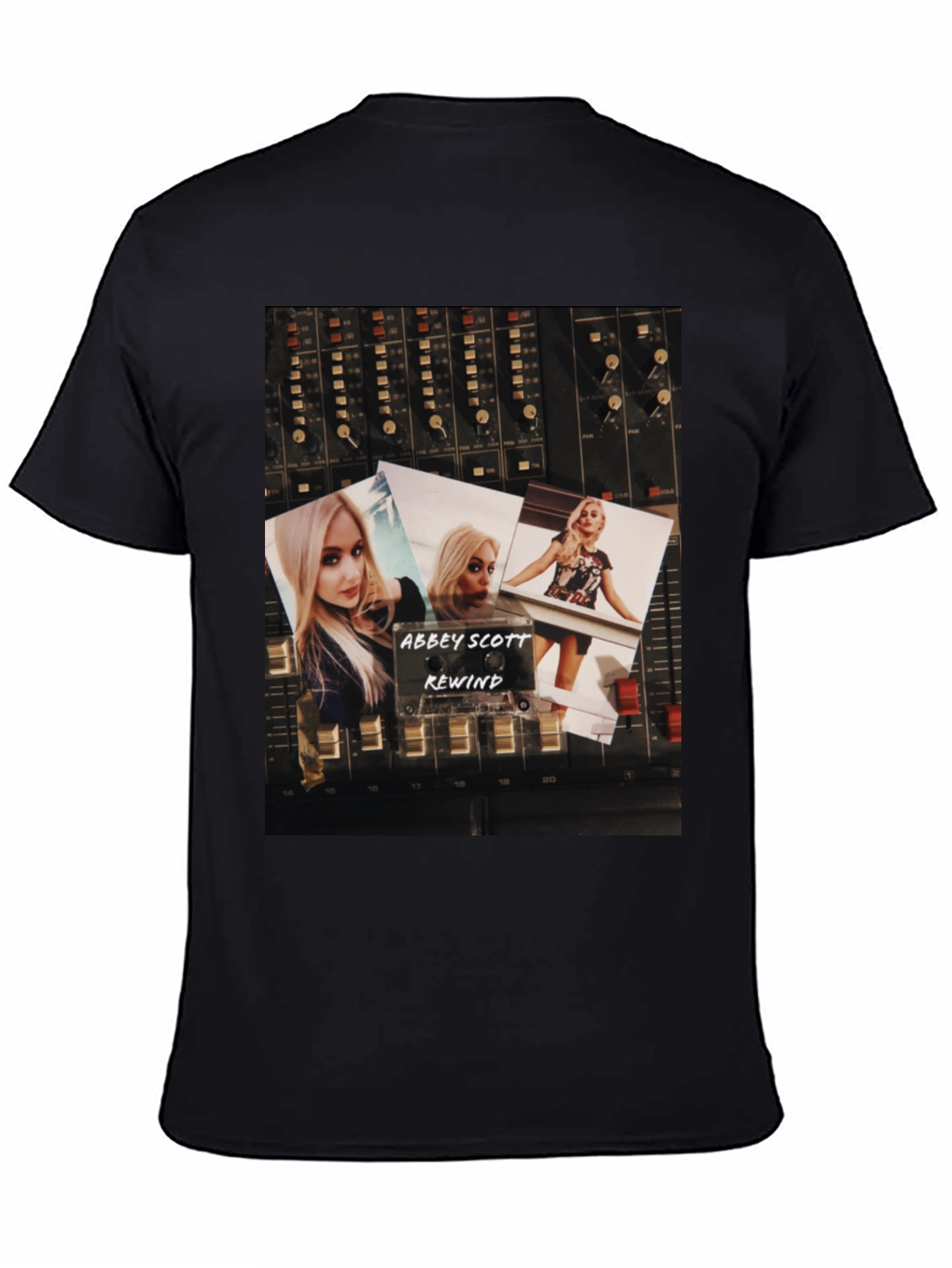 Abbey Scott Rewind Graphic T-Shirt