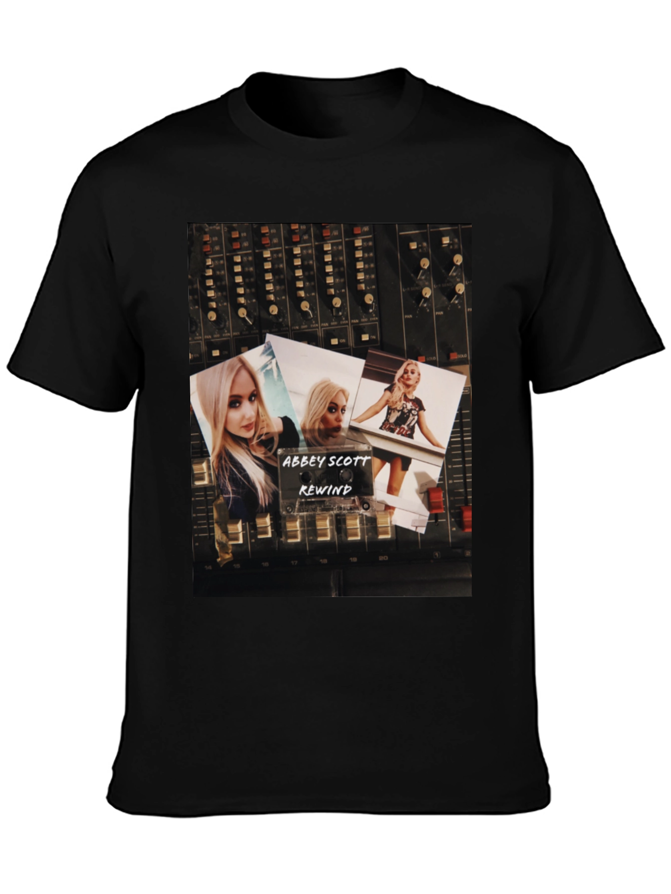 Abbey Scott Rewind Graphic T-Shirt