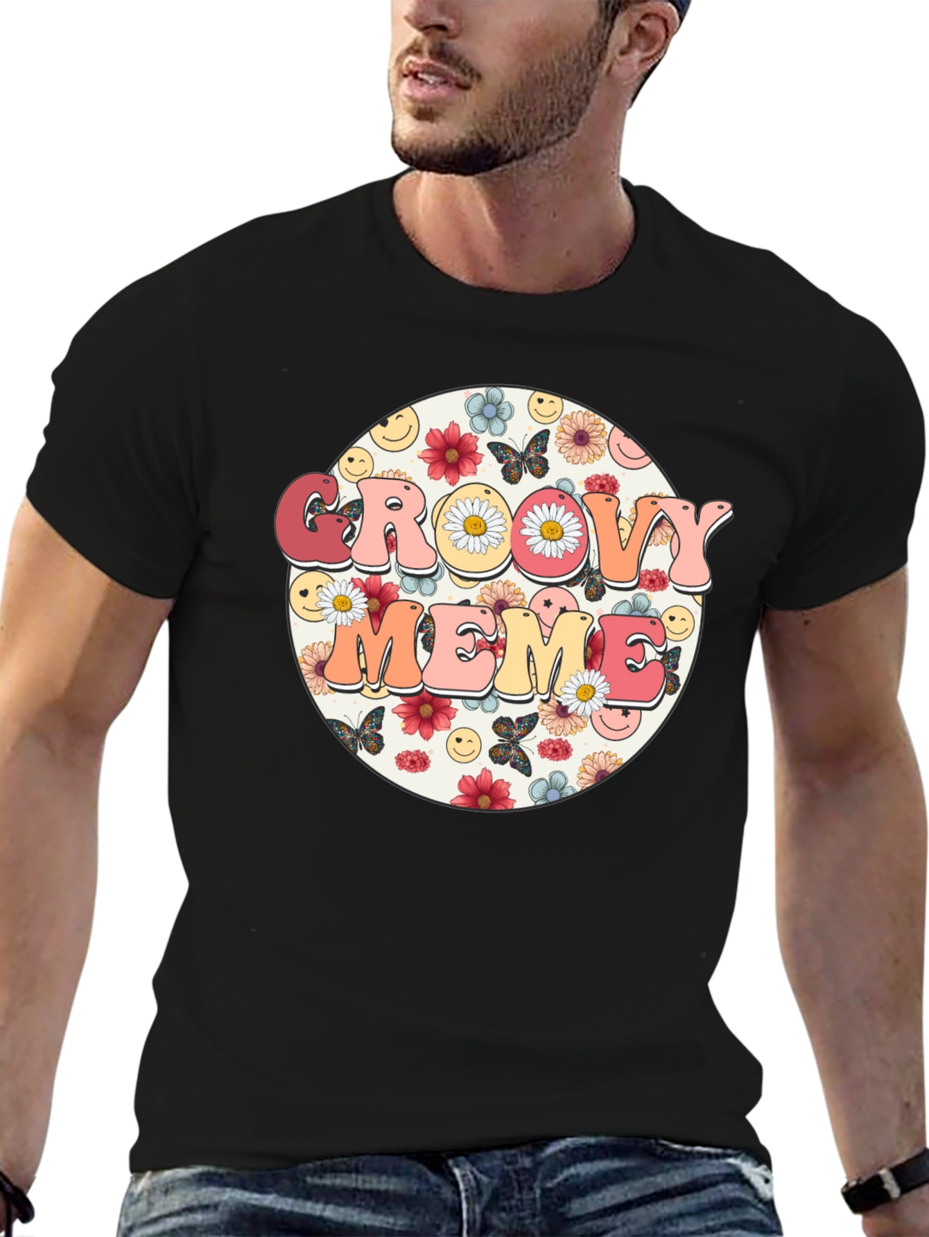 Groovy Meme T-Shirt - Retro Style