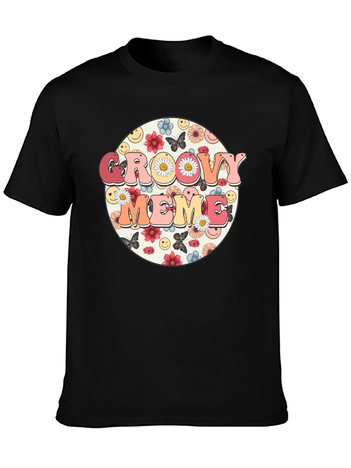Groovy Meme T-Shirt - Retro Style