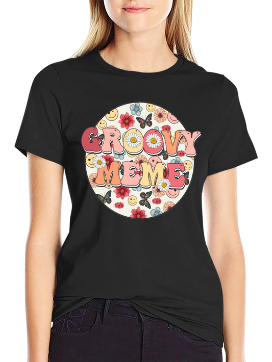 Groovy Meme T-Shirt - Retro Style