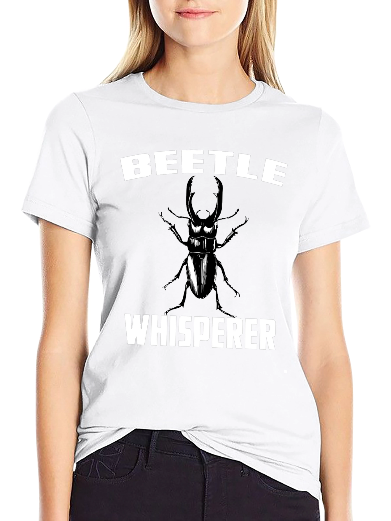 Beetle Whisperer Graphic Tee - Insect Lover T-Shirt