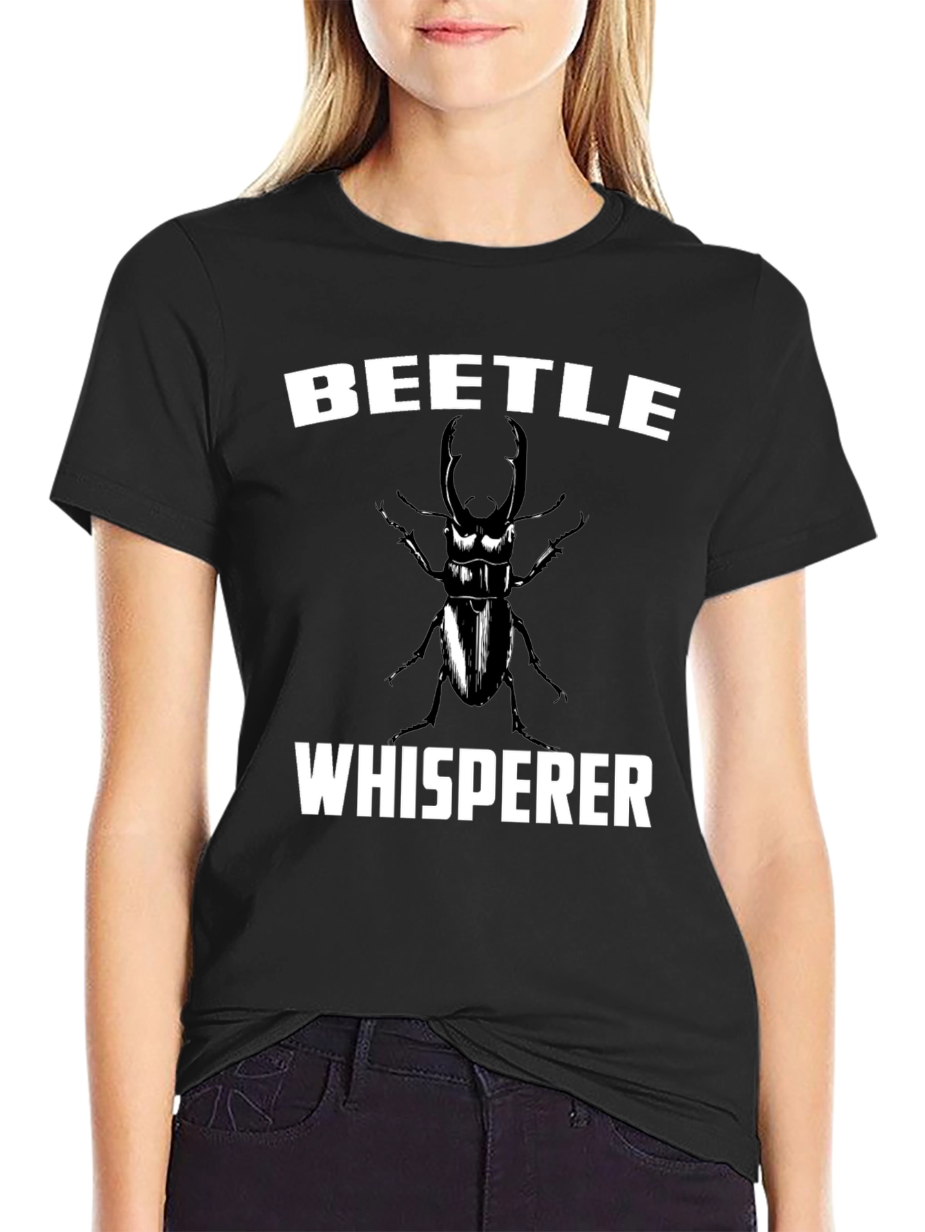 Beetle Whisperer Graphic Tee - Insect Lover T-Shirt