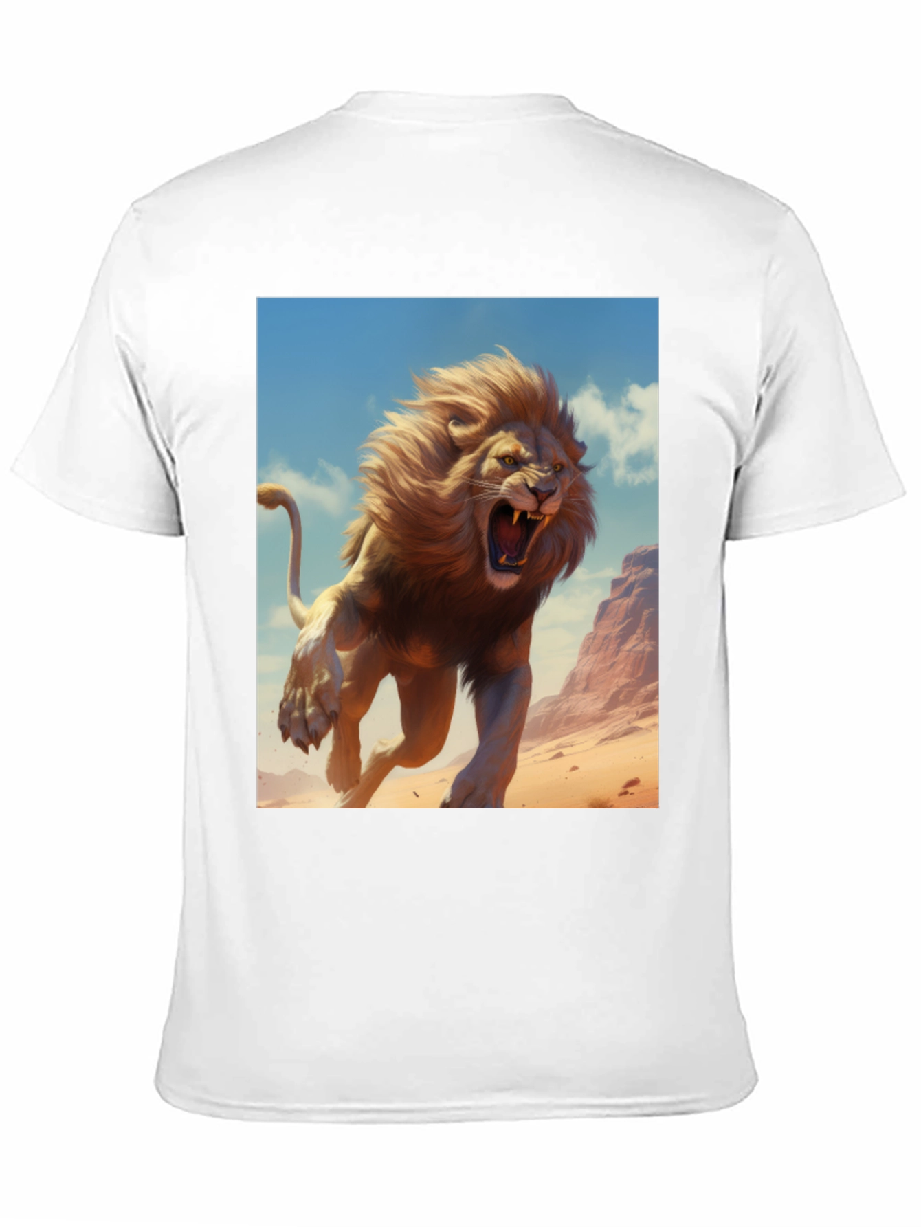 Lion Graphic Tee - Fierce Style