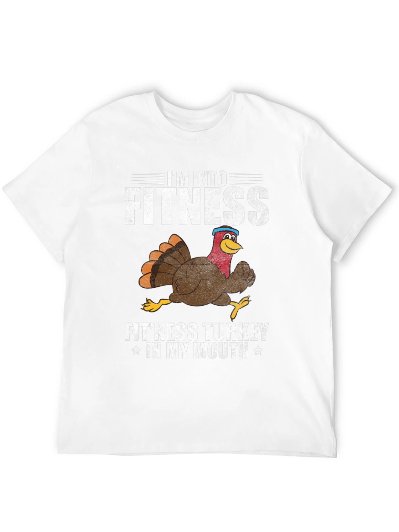 Fitness Turkey Graphic T-Shirt