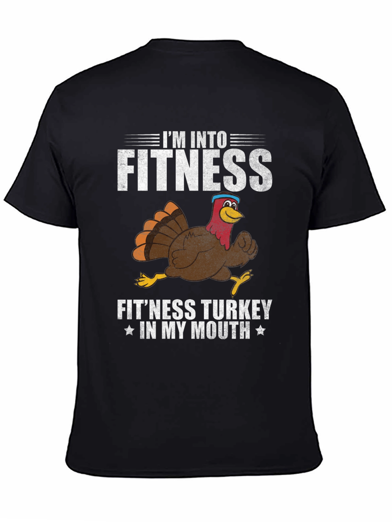 Fitness Turkey Graphic T-Shirt