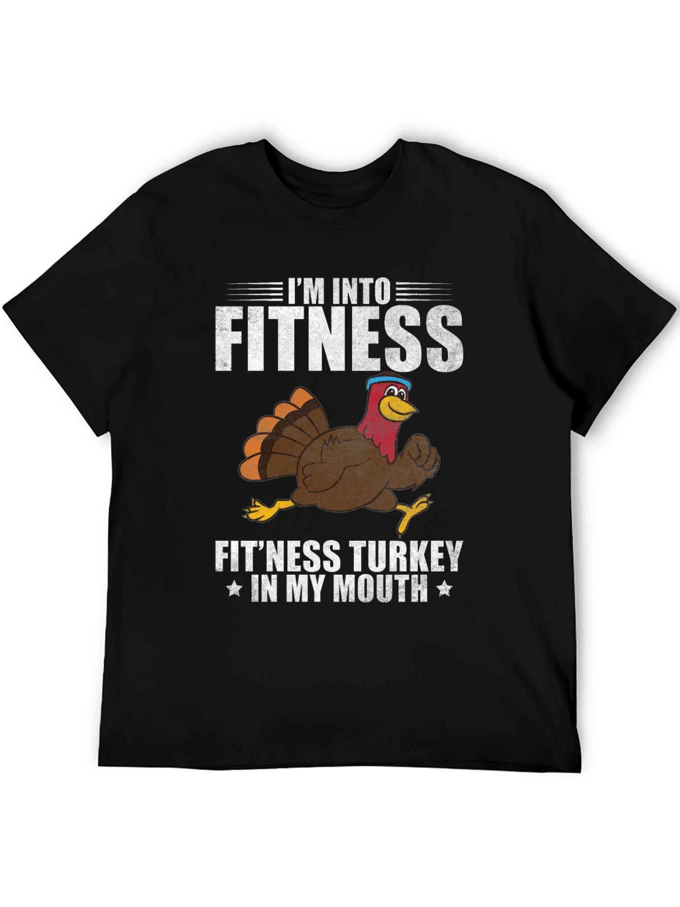 Fitness Turkey Graphic T-Shirt