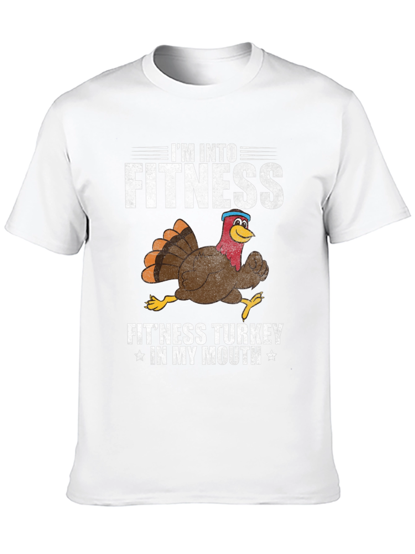 Fitness Turkey Graphic T-Shirt