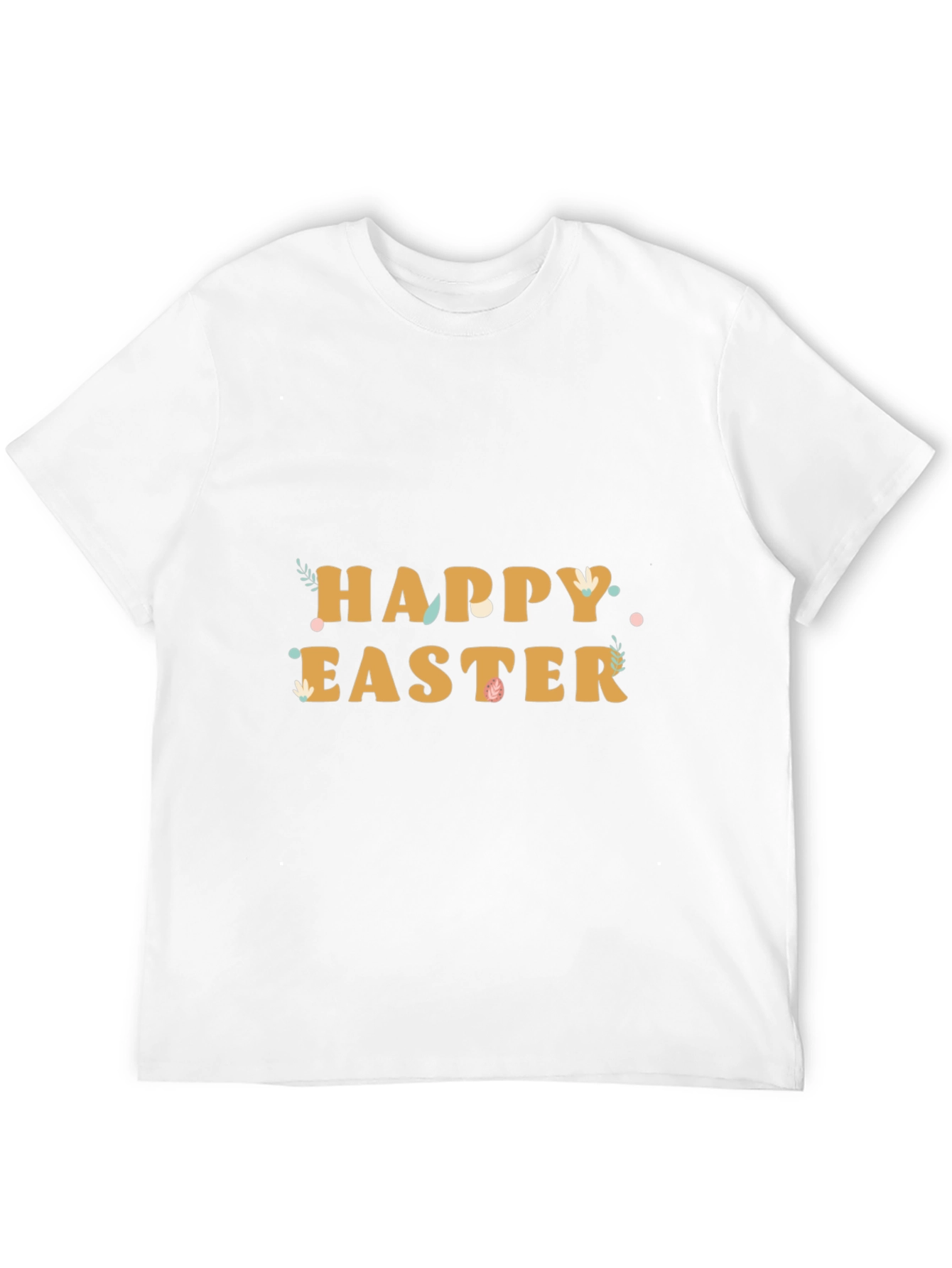 Happy Easter Black Graphic Tee