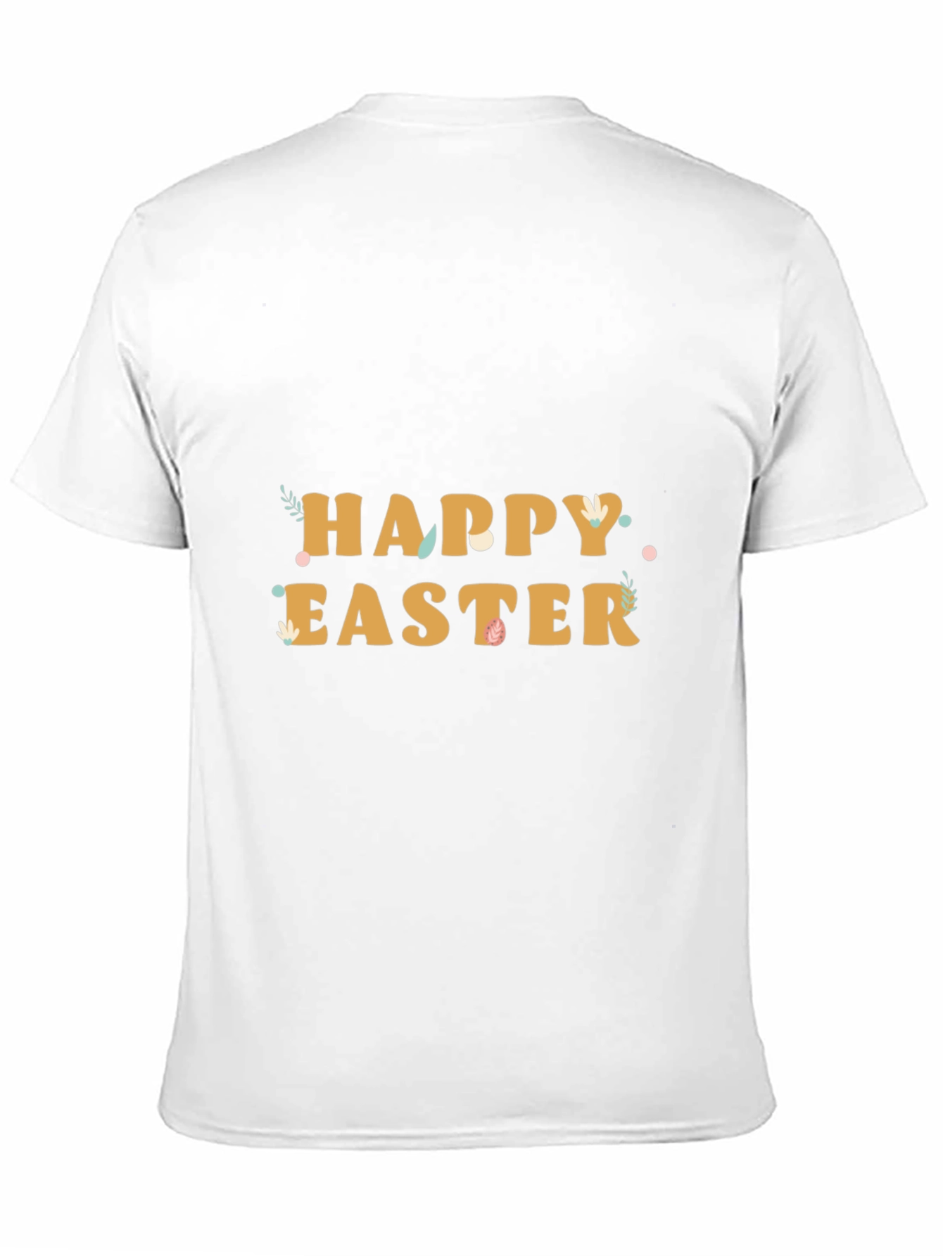 Happy Easter Black Graphic Tee