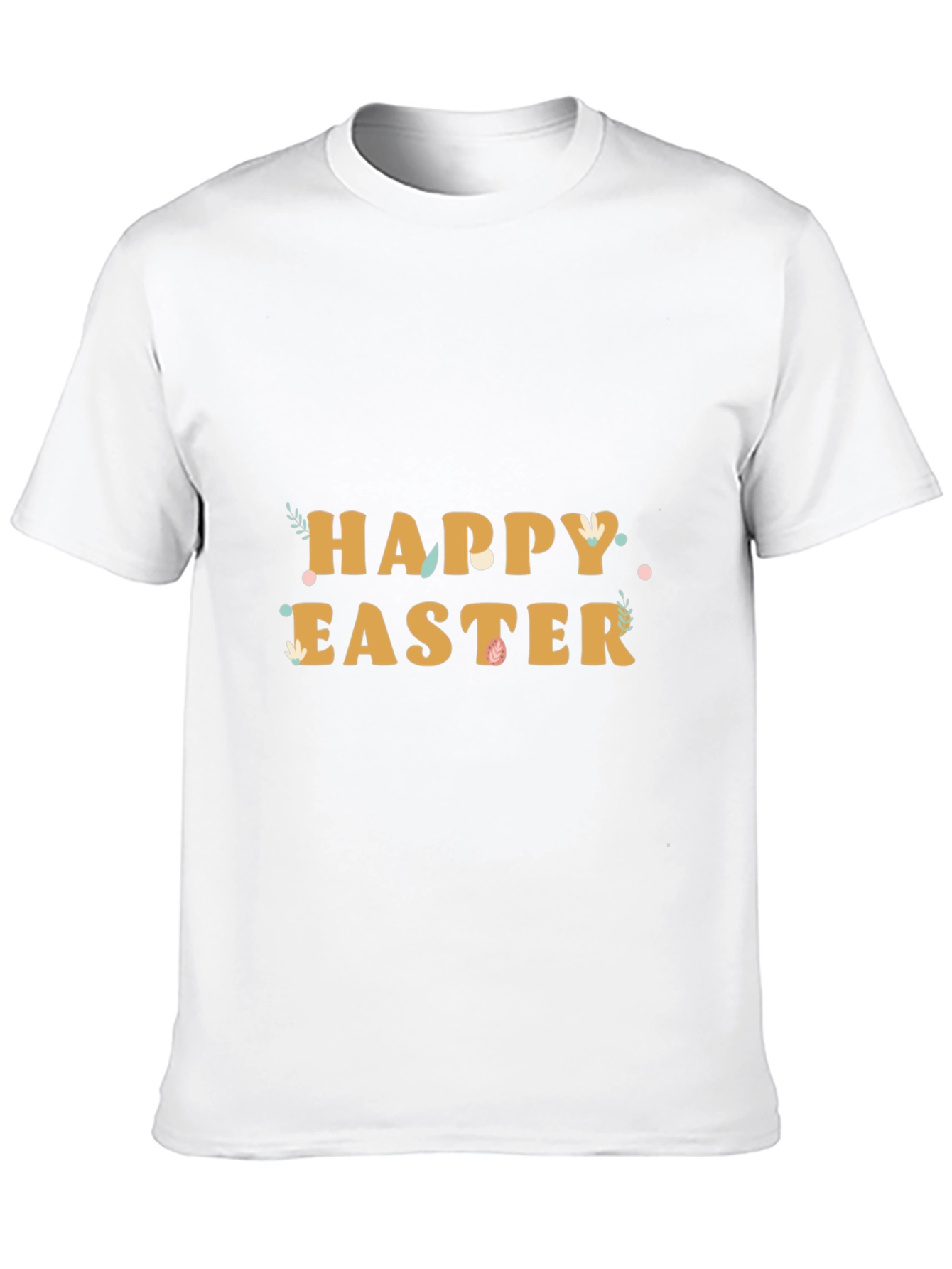 Happy Easter Black Graphic Tee