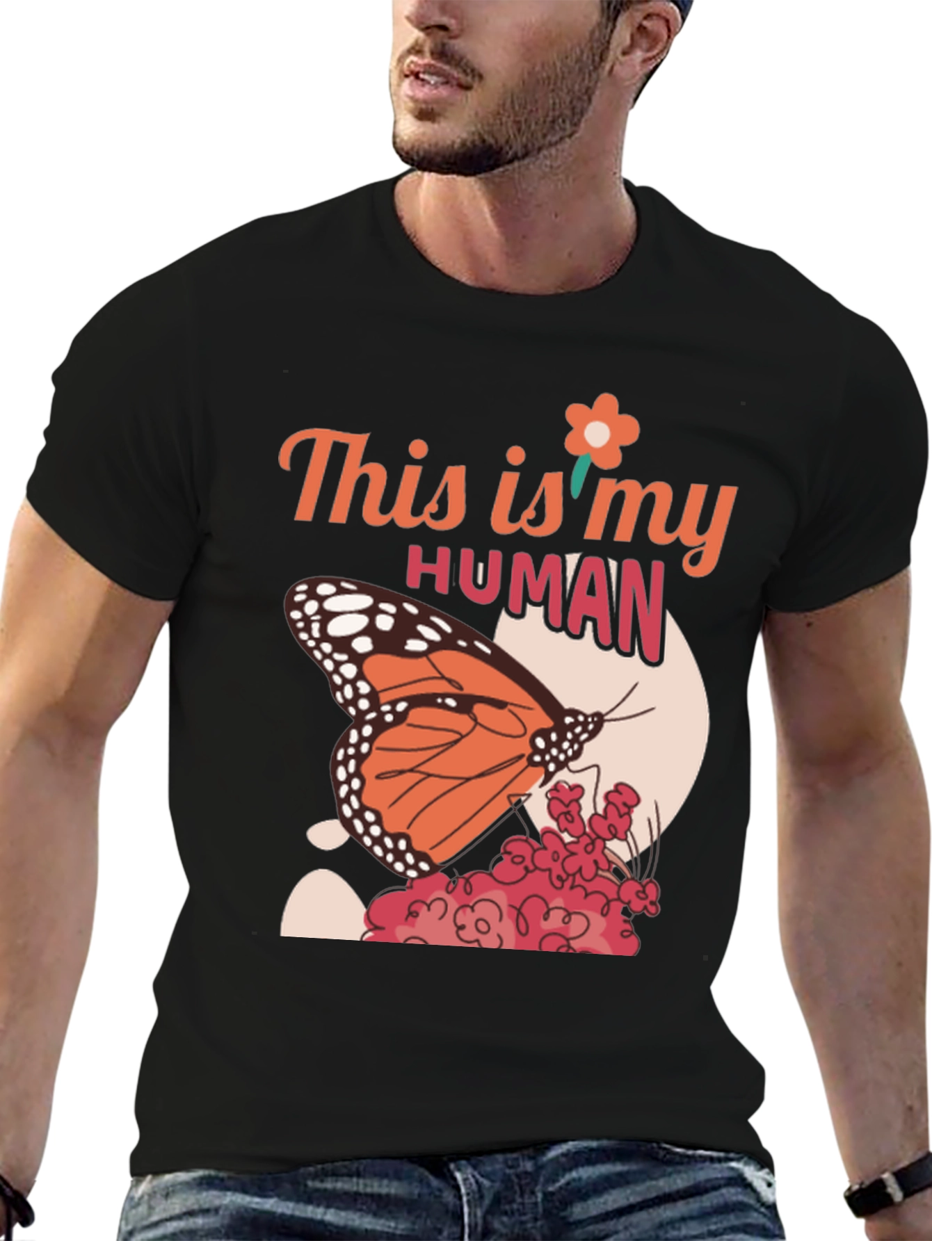 Butterfly Human T-Shirt