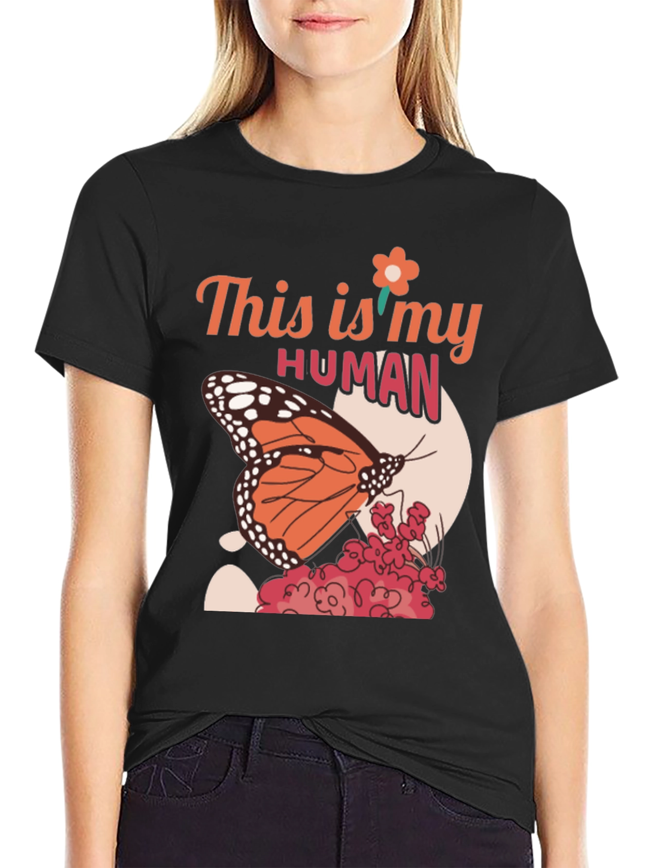 Butterfly Human T-Shirt