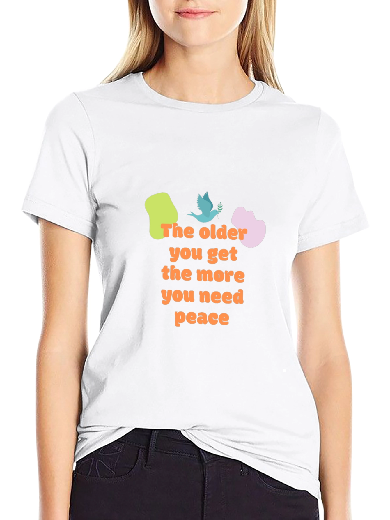 Peaceful Message Graphic Tee