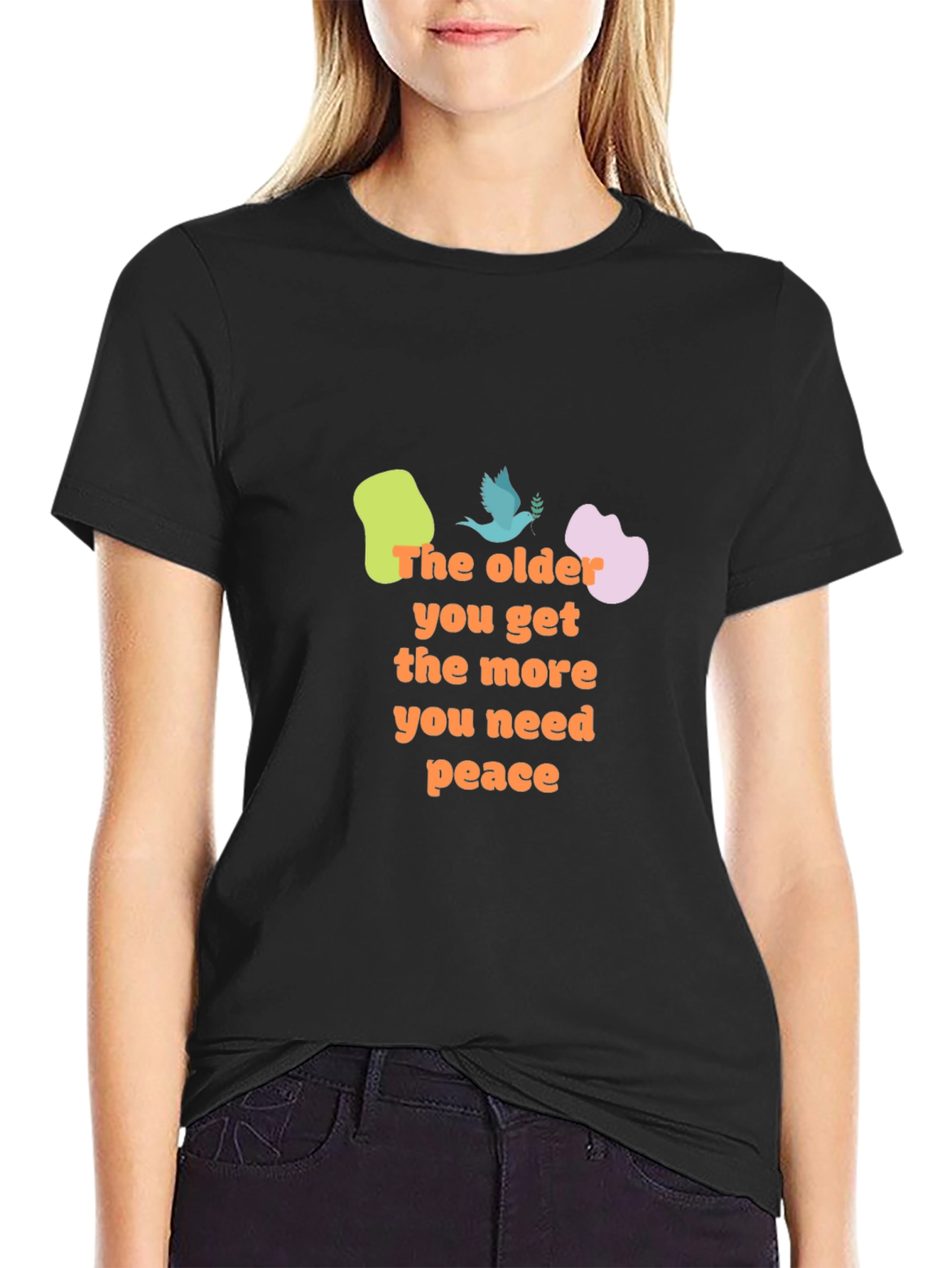 Peaceful Message Graphic Tee