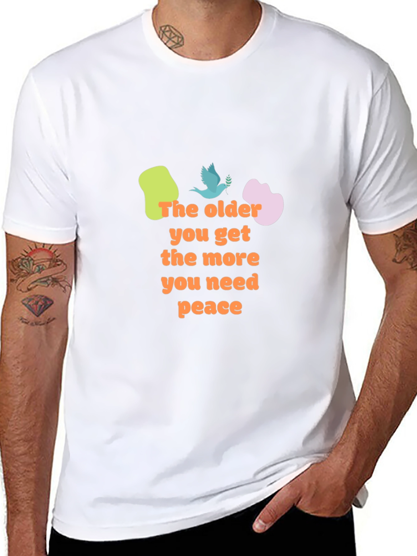 Peaceful Message Graphic Tee