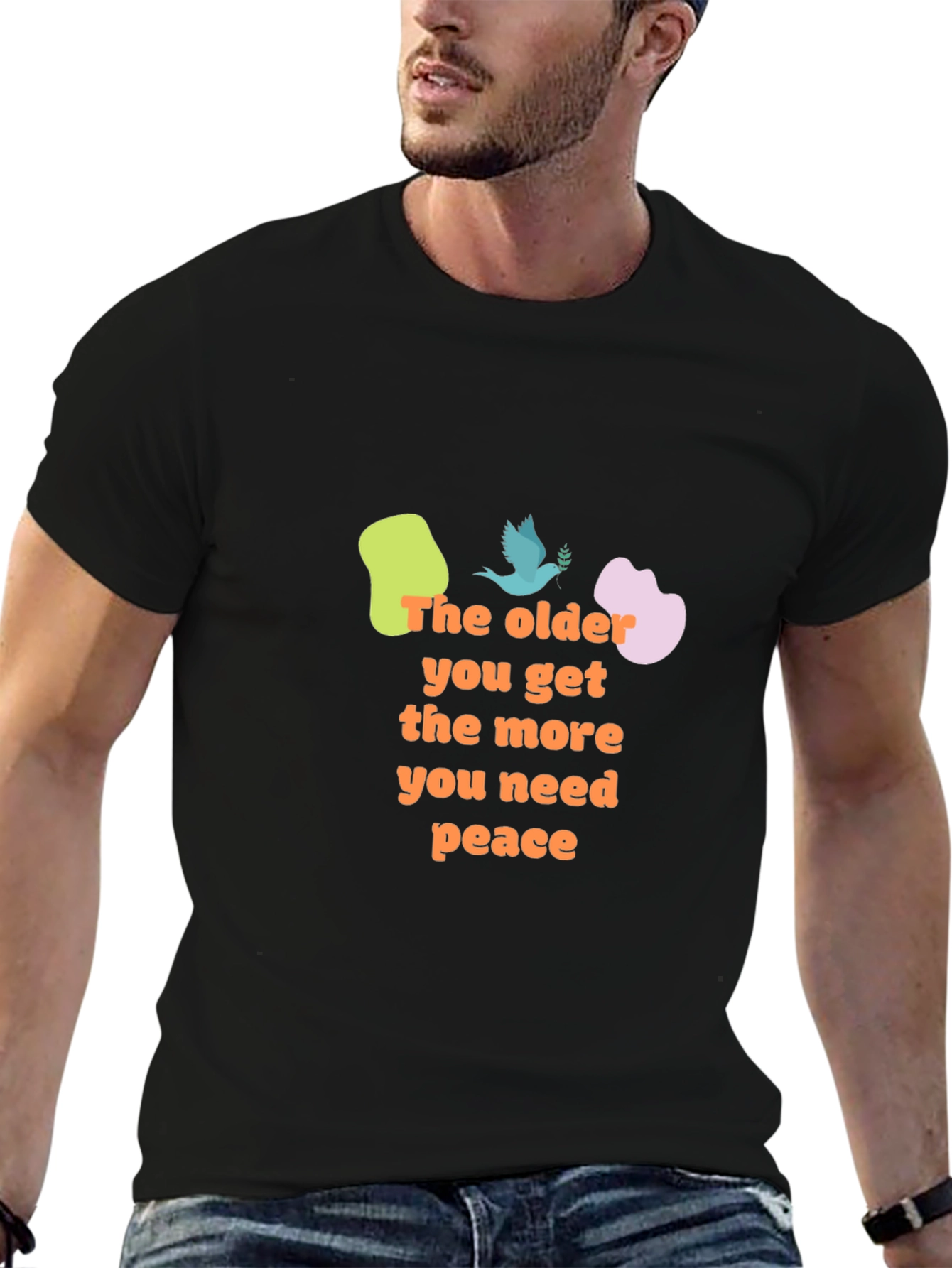 Peaceful Message Graphic Tee