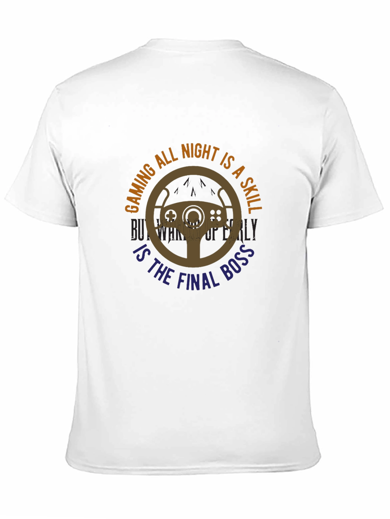 Gaming All Night T-Shirt - Gamer Tee