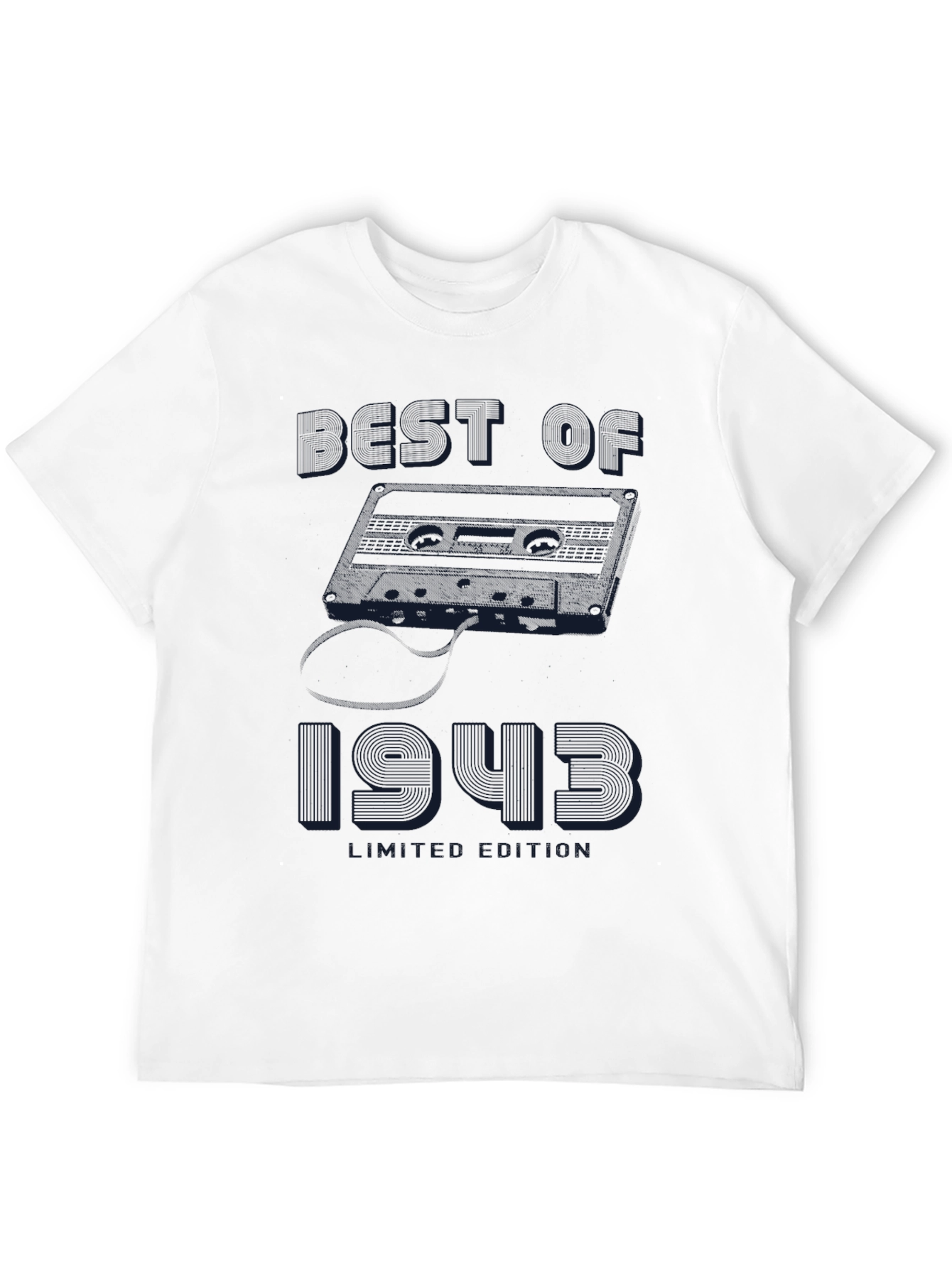 Best of 1943 Black Graphic T-Shirt