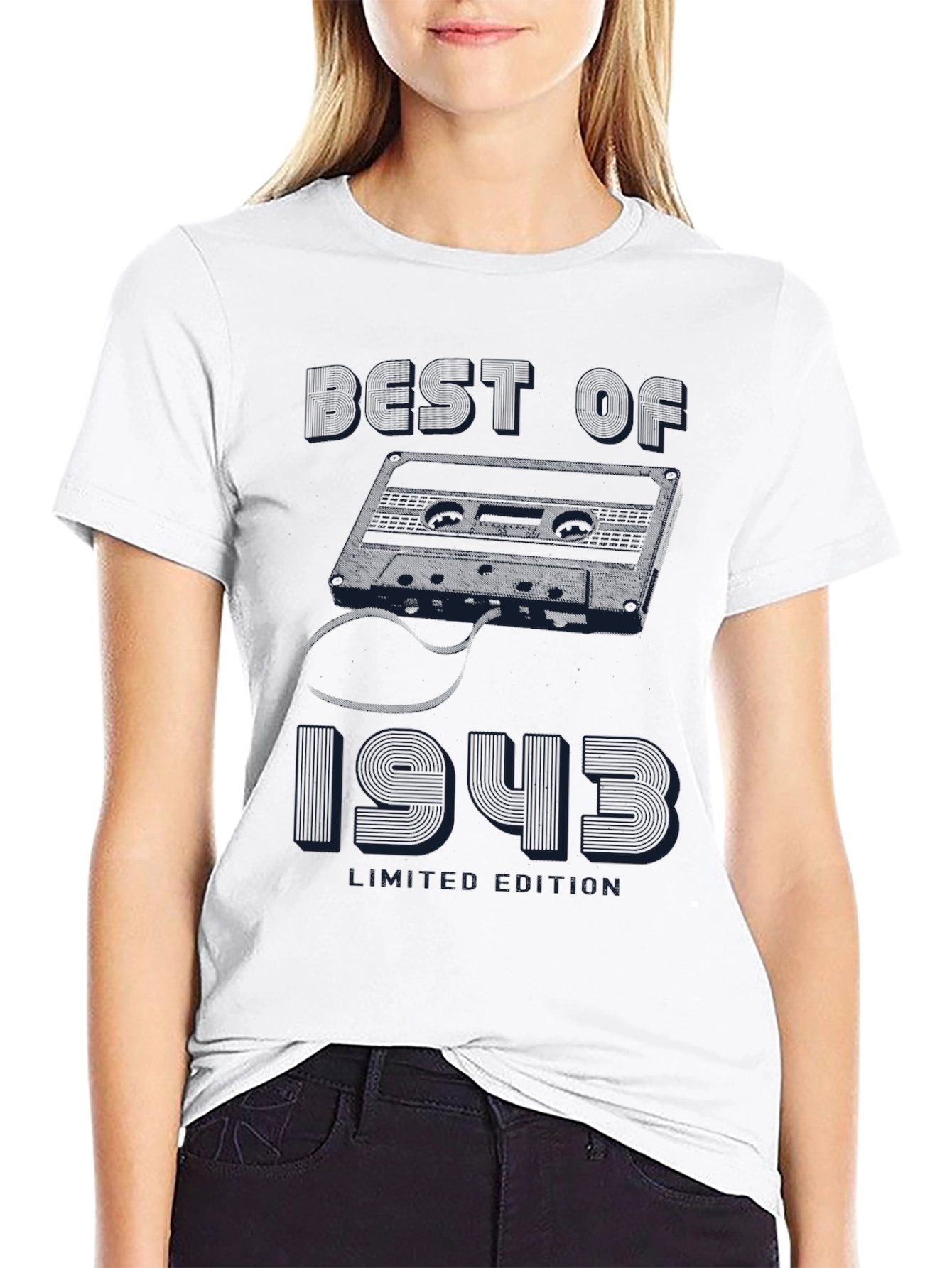 Best of 1943 Black Graphic T-Shirt