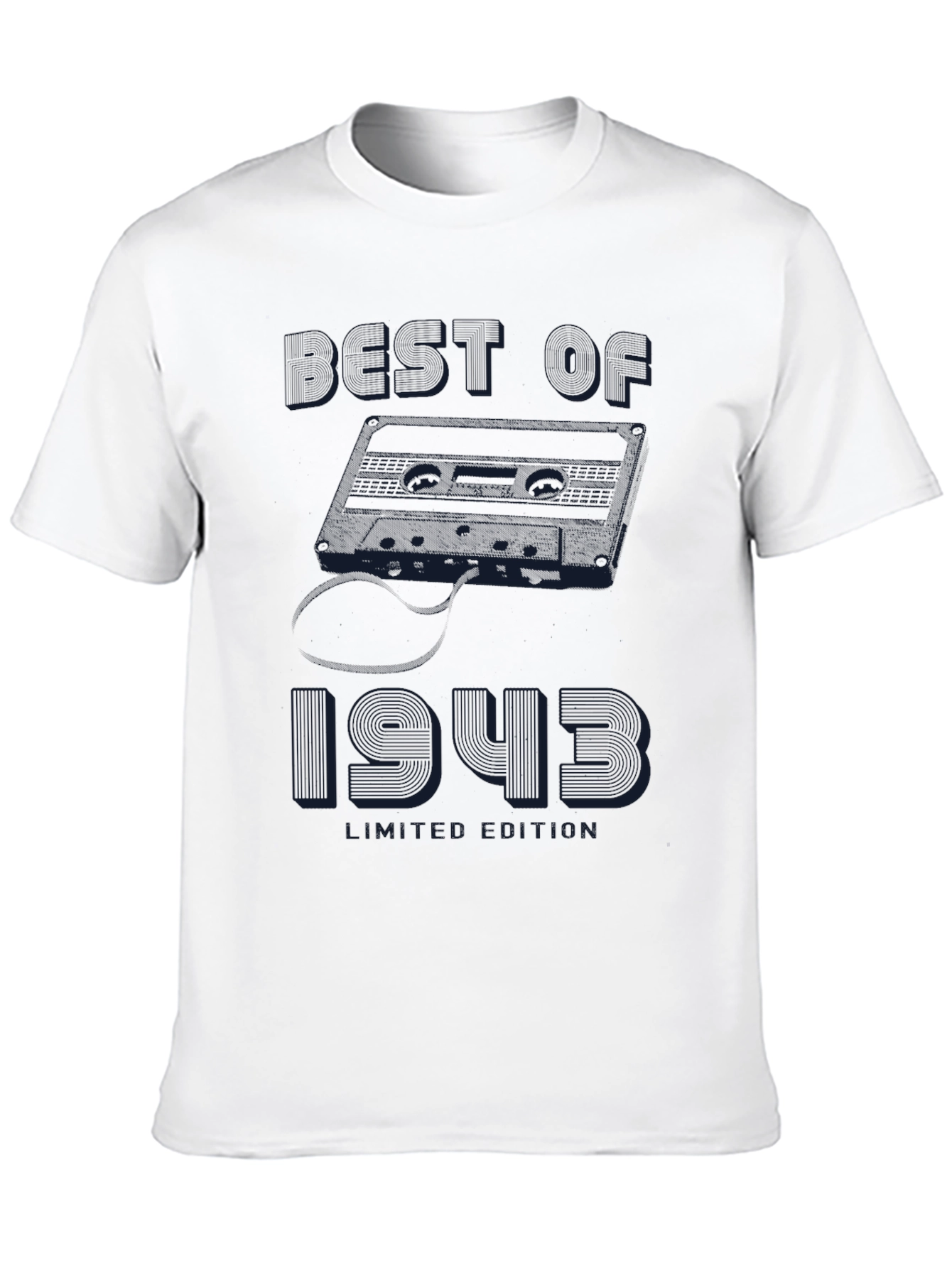 Best of 1943 Black Graphic T-Shirt