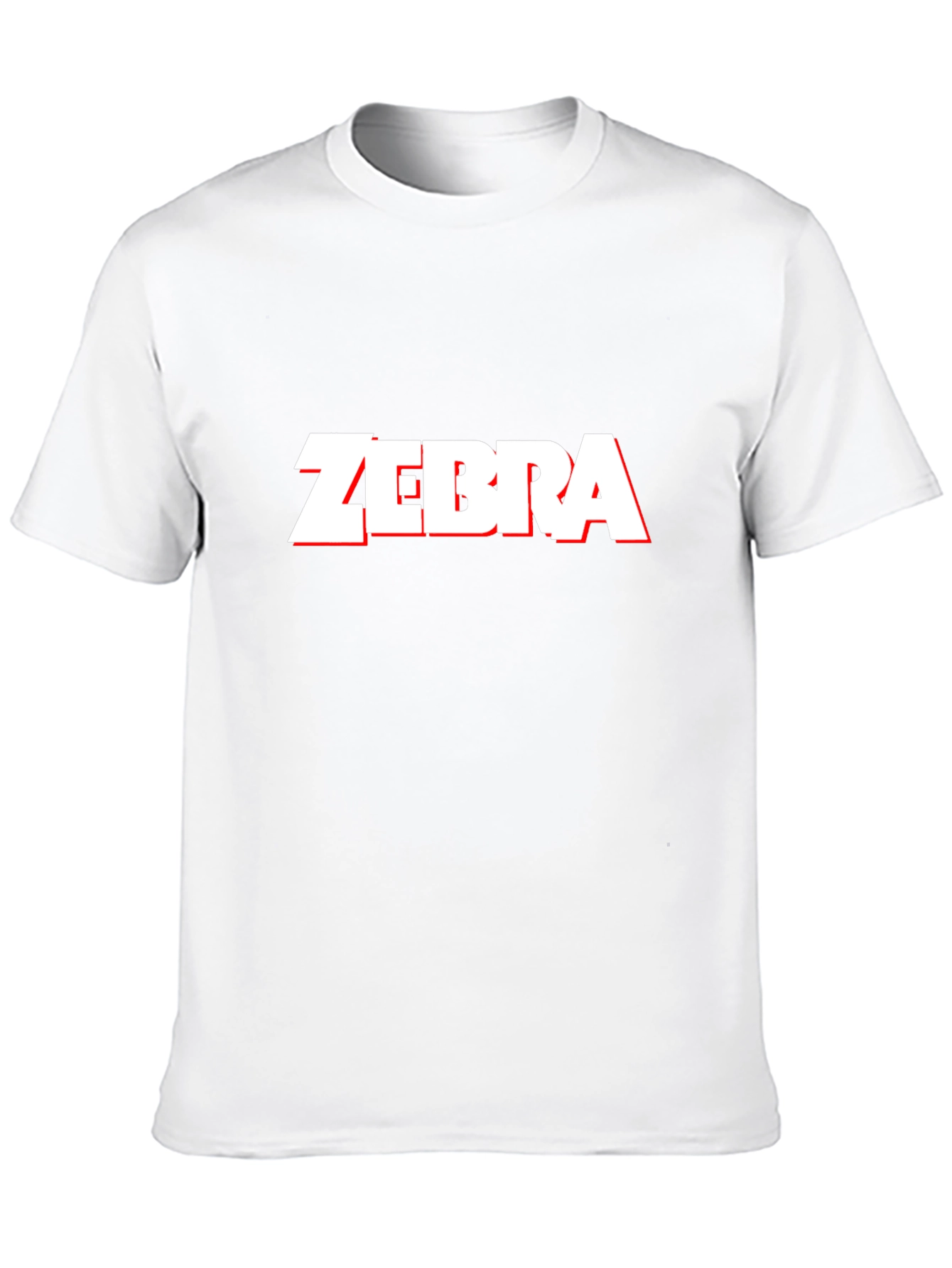 Bold ZEBRA Graphic Tee - Classic Black Comfort