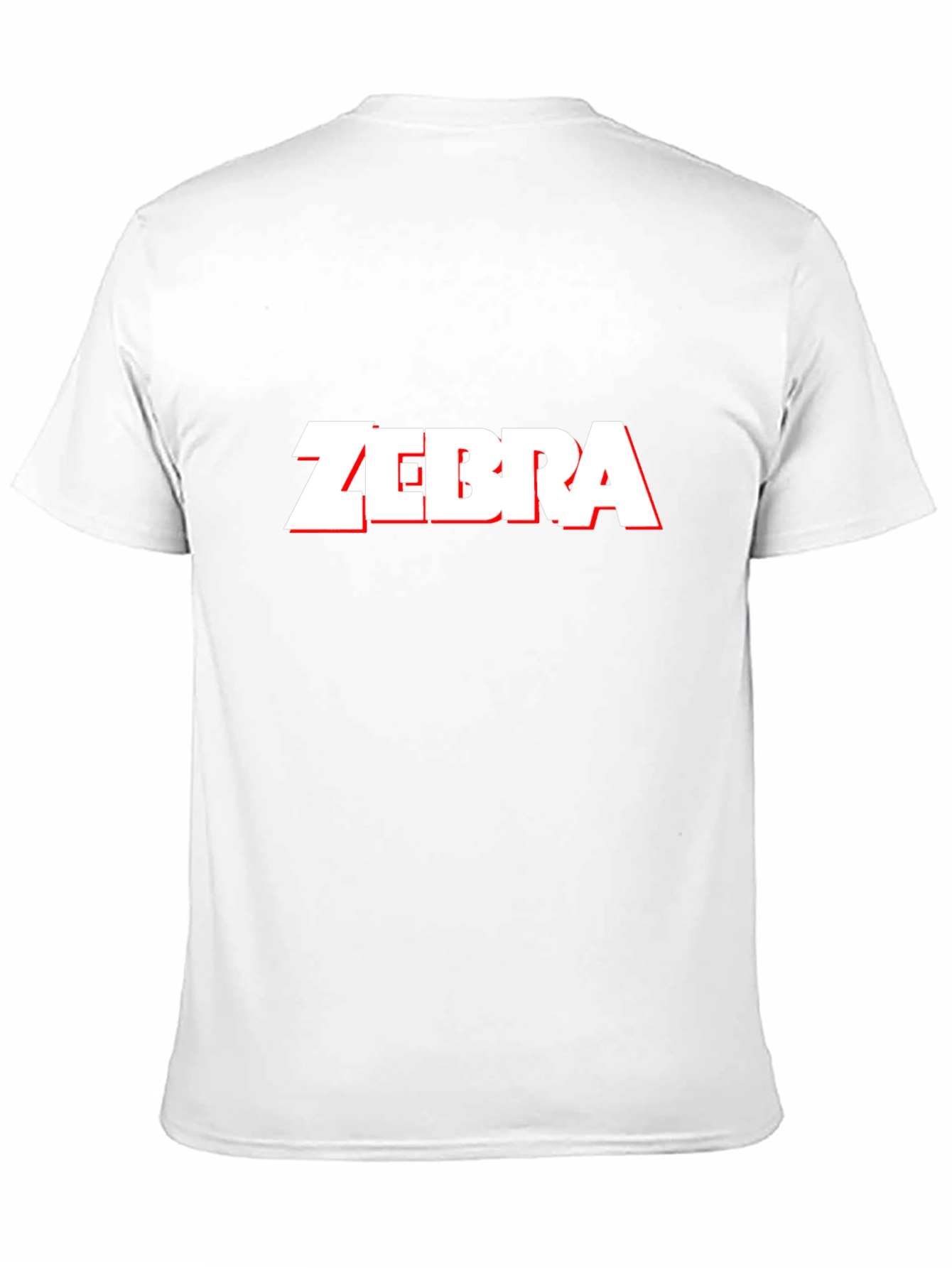 Bold ZEBRA Graphic Tee - Classic Black Comfort