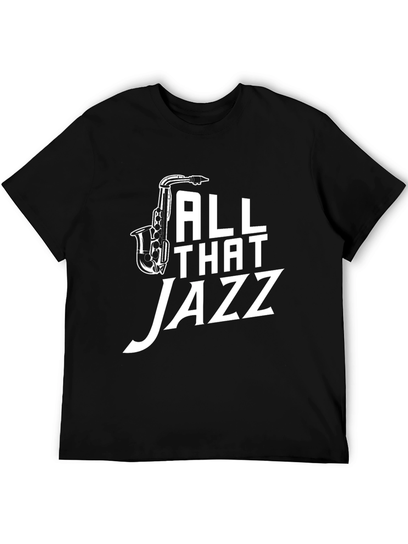 All That Jazz Saxophone Graphic Tee