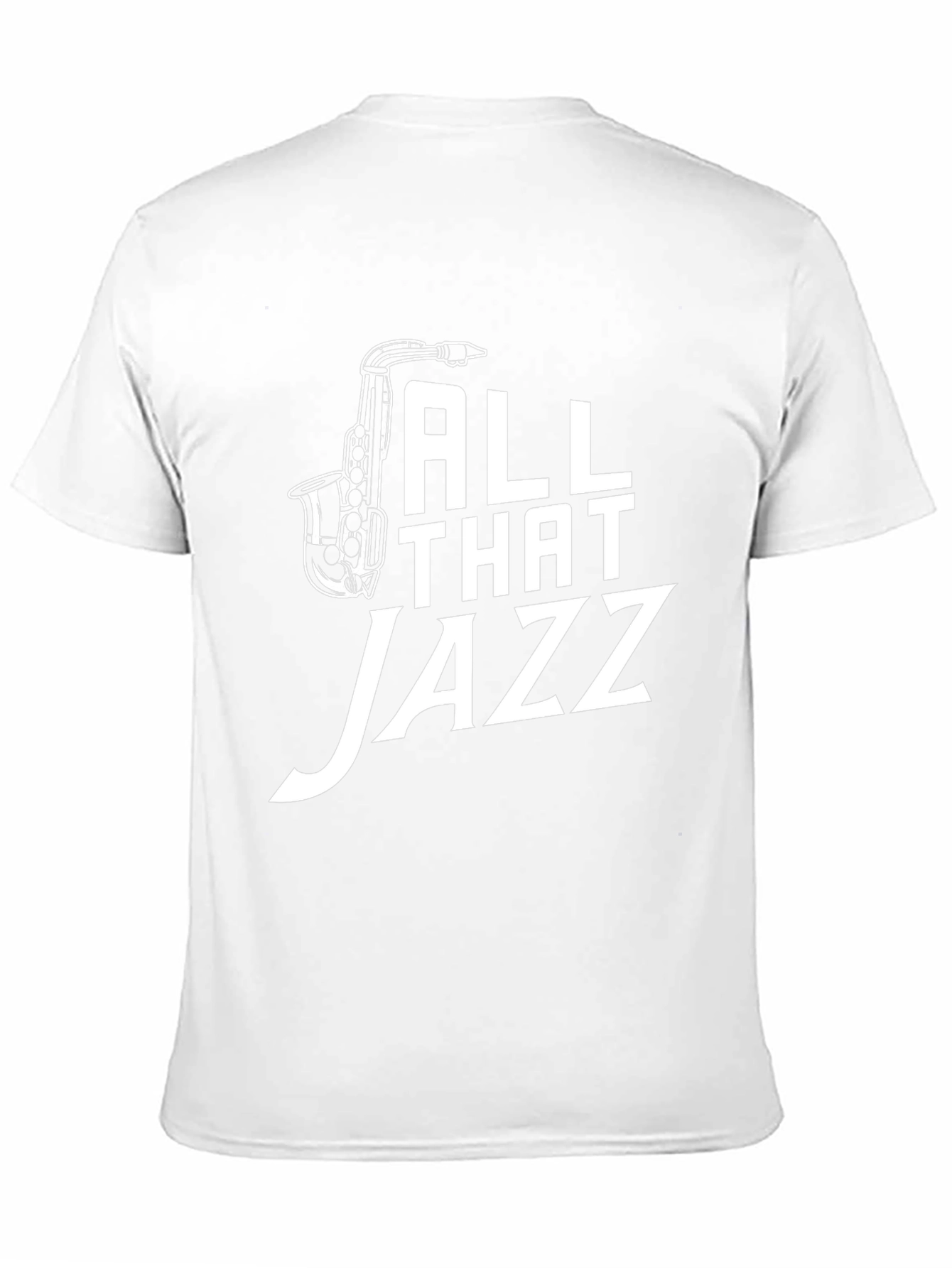 All That Jazz Saxophone Graphic Tee