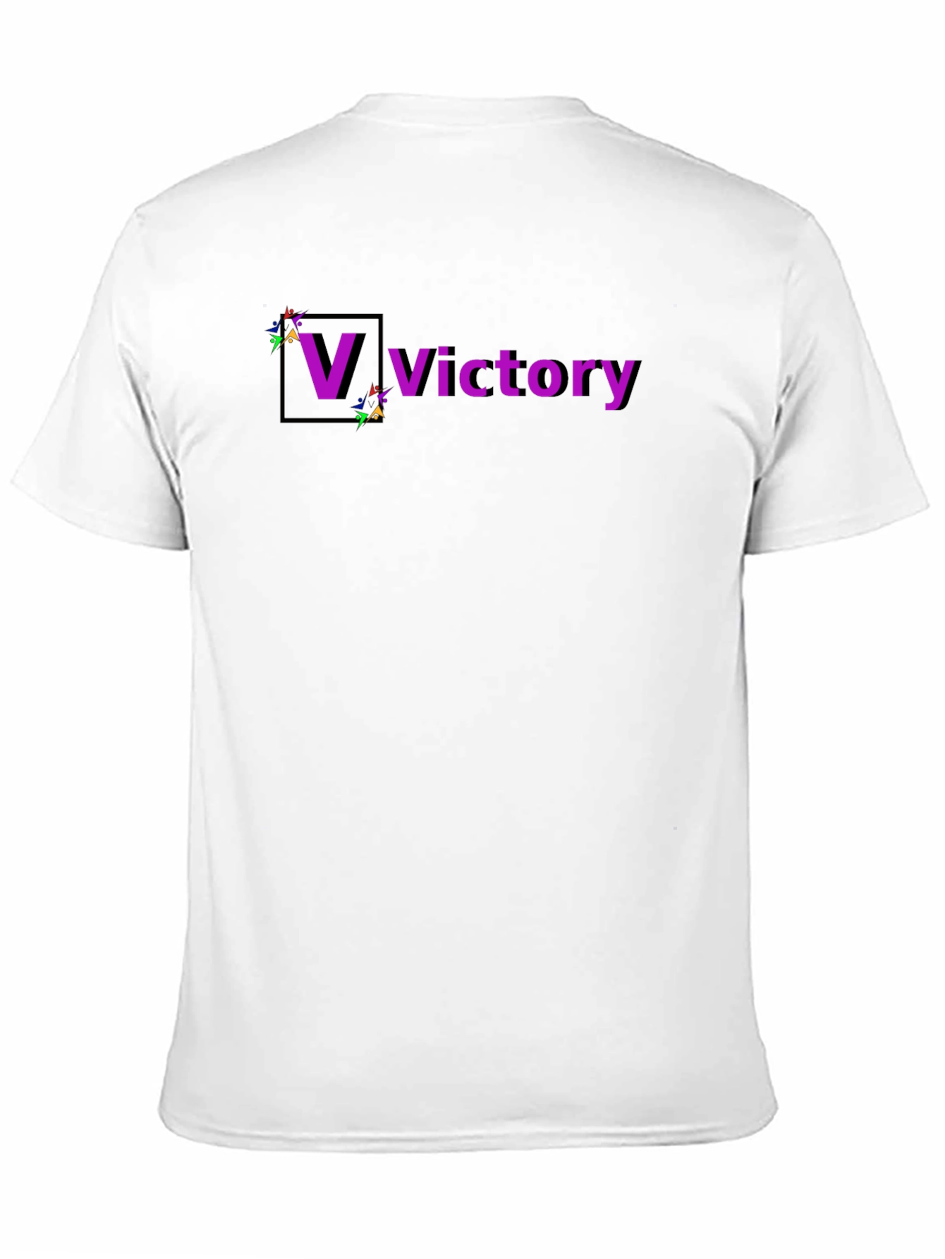 Victory Graphic Tee - Soft Black Cotton Blend