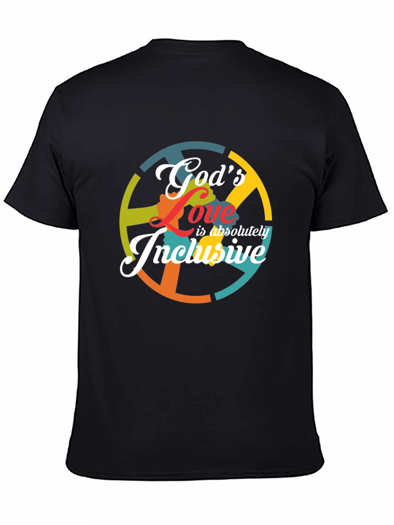 Gods Love Inclusive Graphic T-Shirt