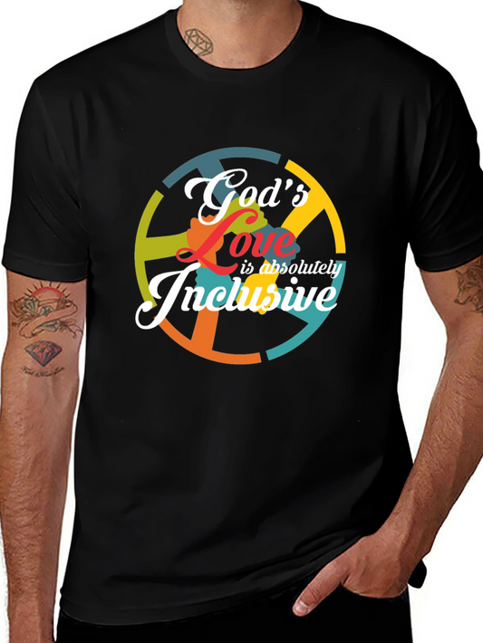 Gods Love Inclusive Graphic T-Shirt