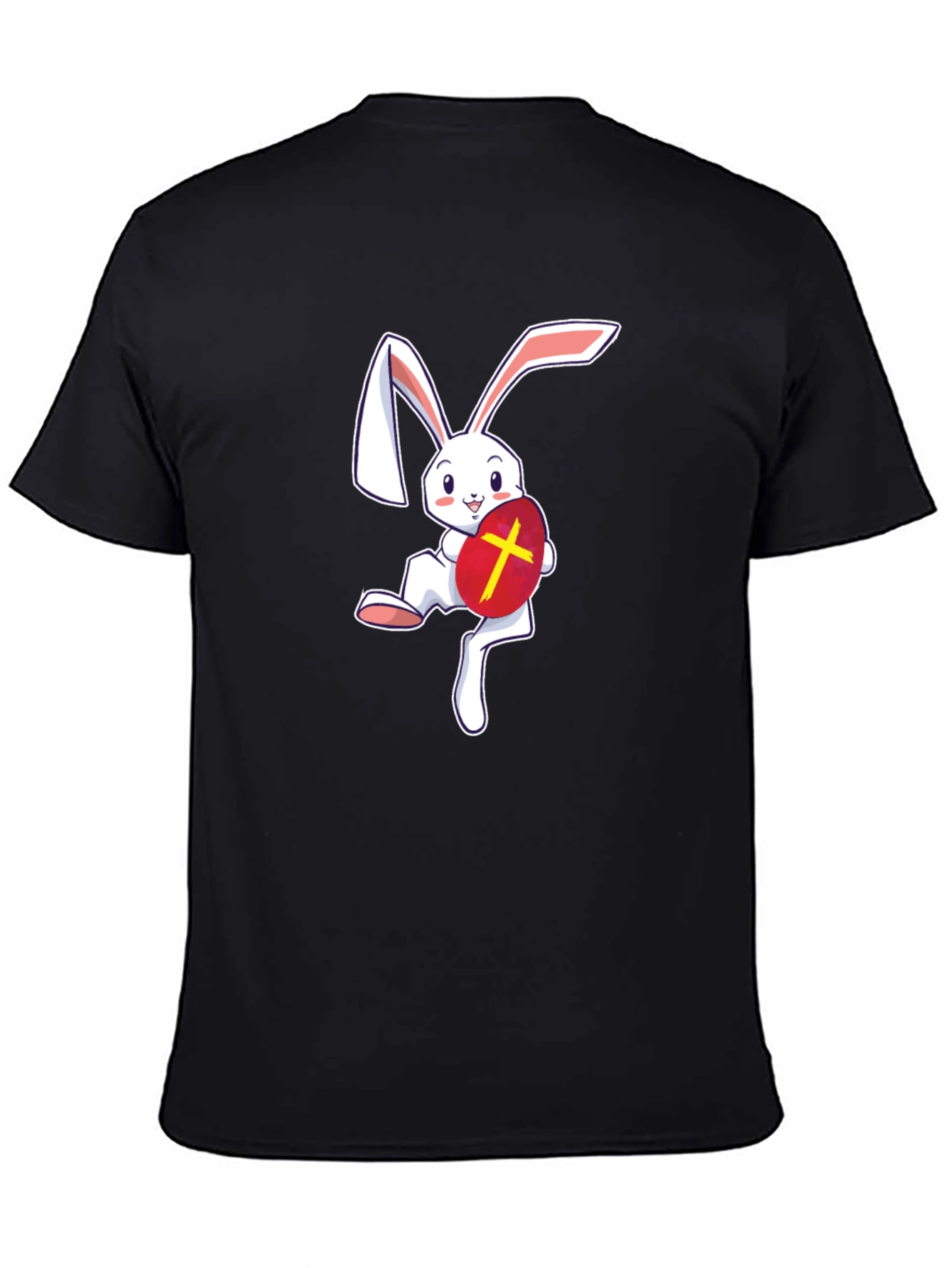 Easter Bunny T-Shirt - Cute Rabbit with Egg
