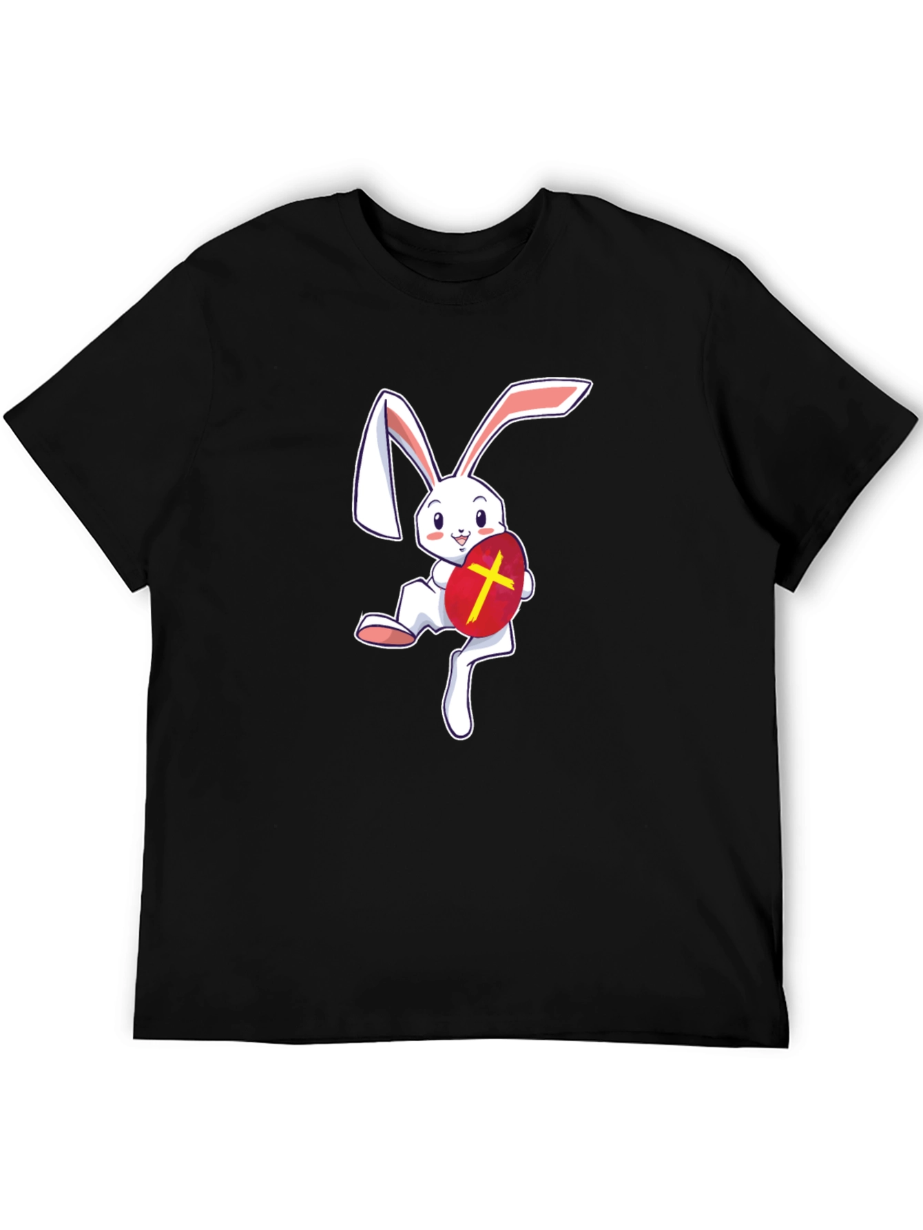 Easter Bunny T-Shirt - Cute Rabbit with Egg