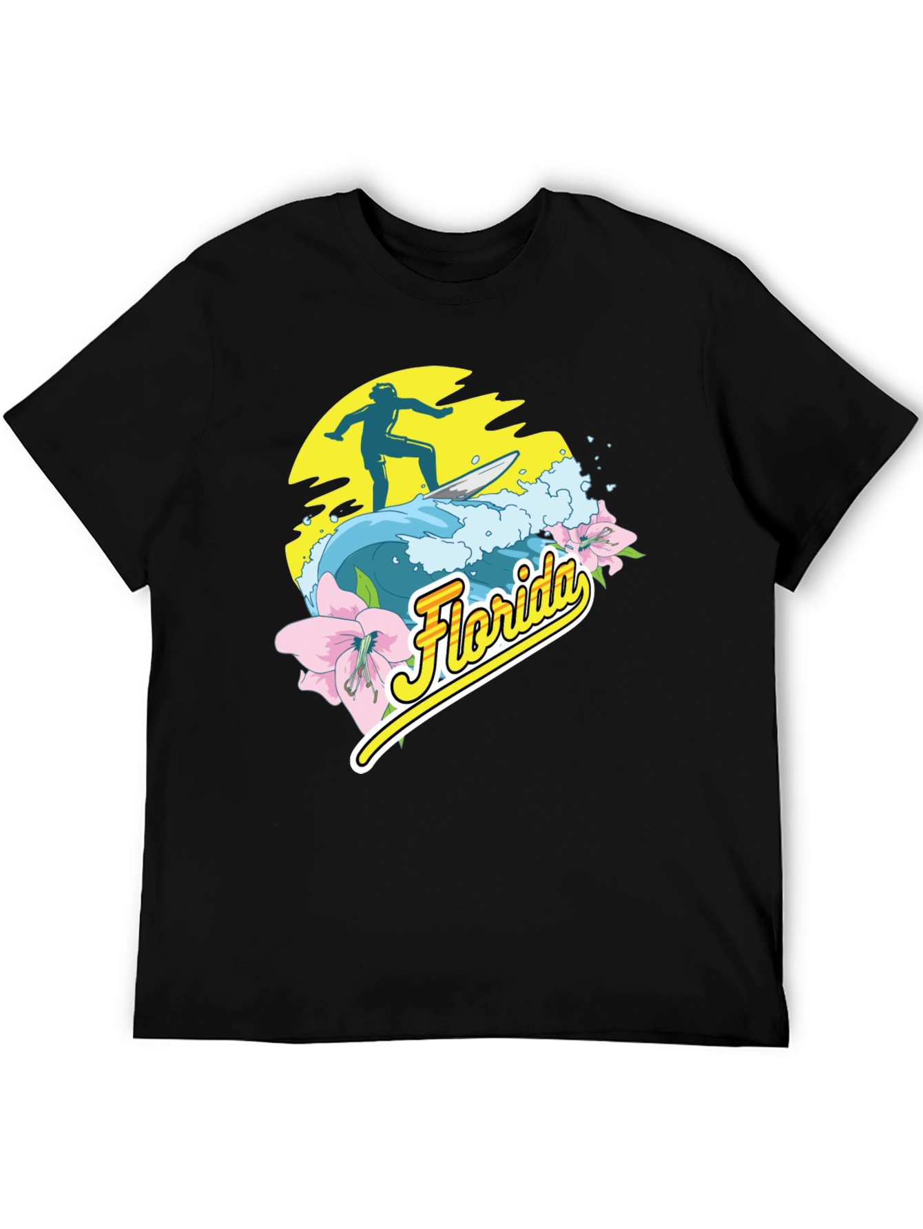 Florida Surfer Graphic T-Shirt