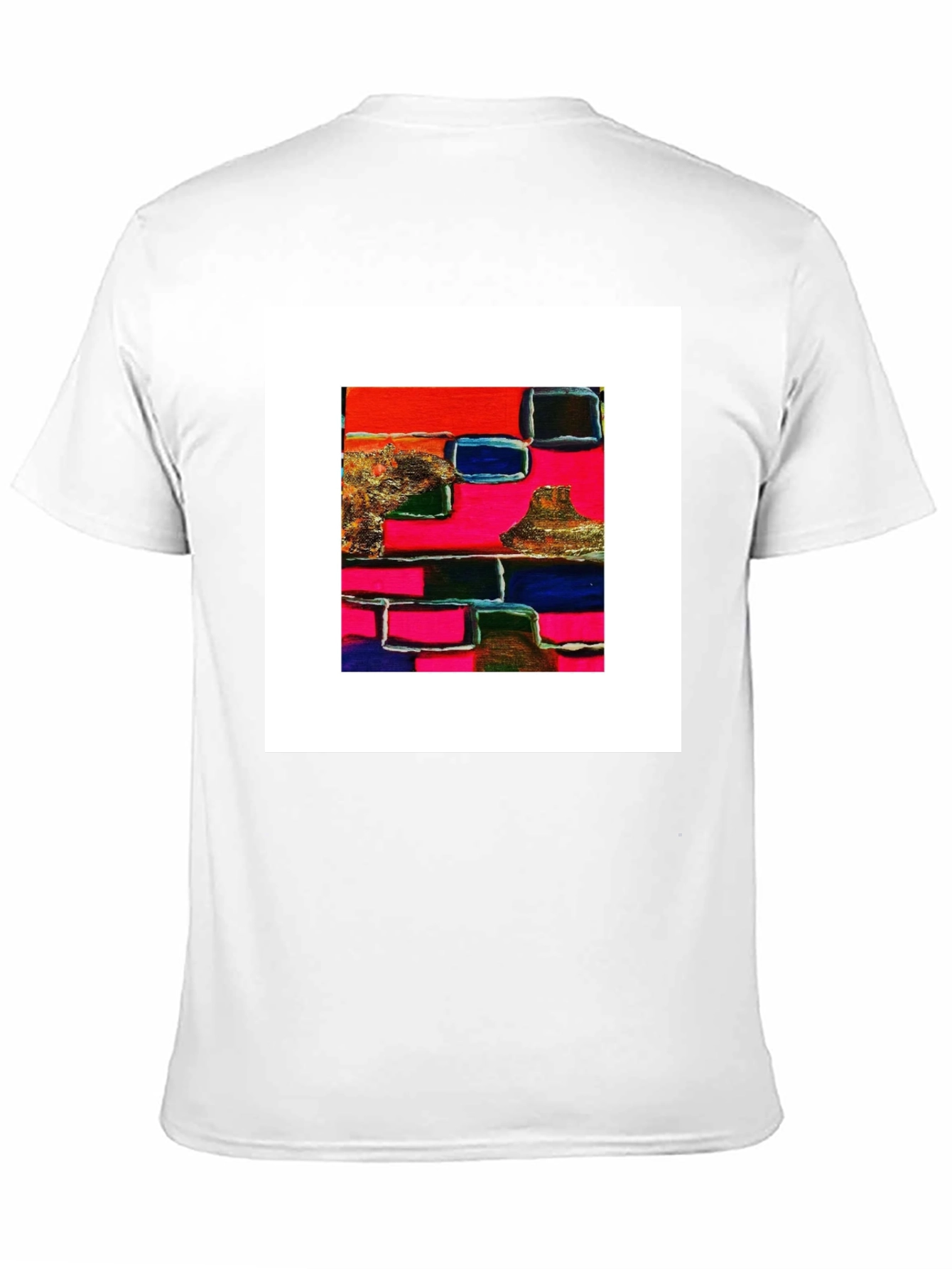 Abstract Art Graphic Tee - Modern Style