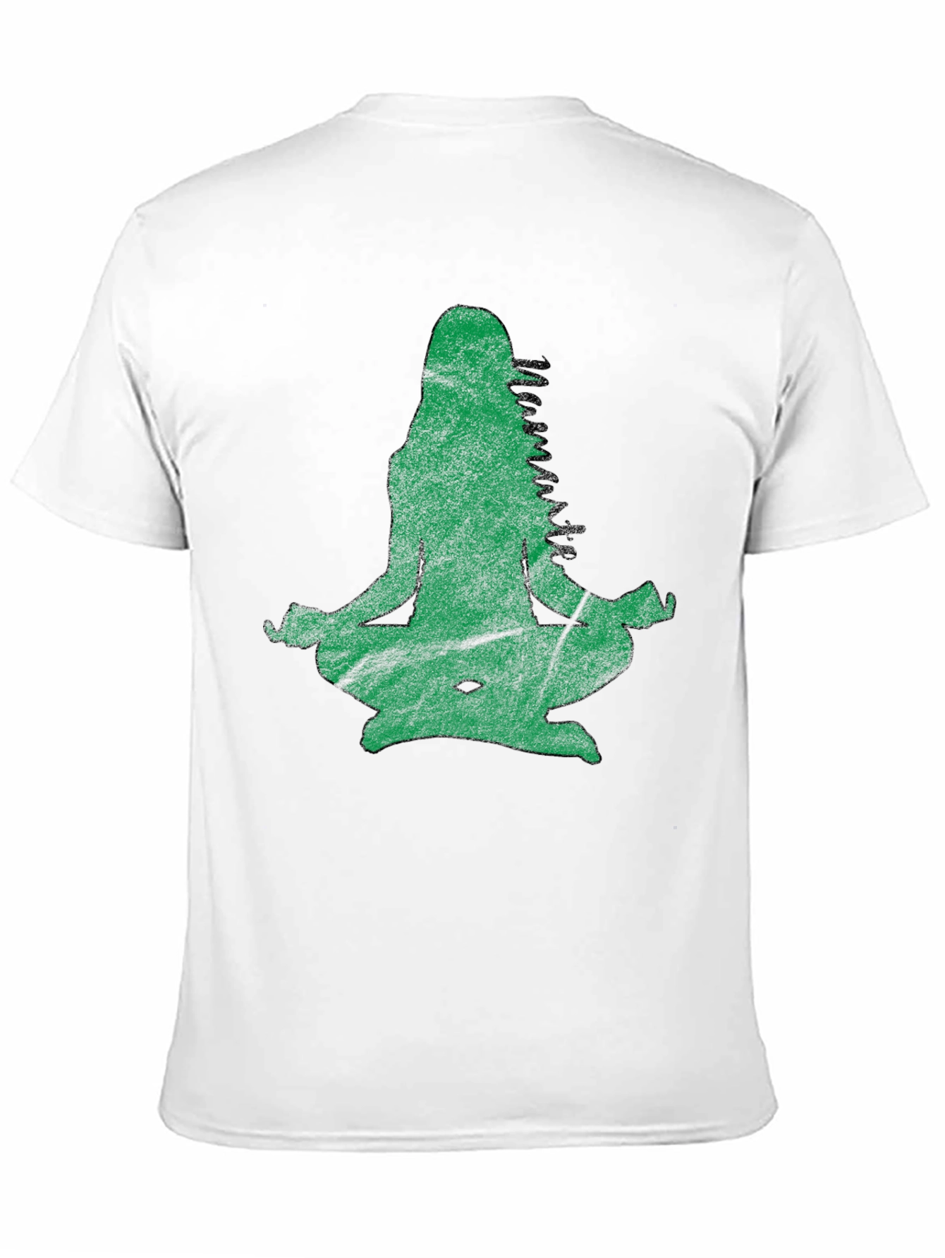 Yoga Namaste Black Graphic T-Shirt