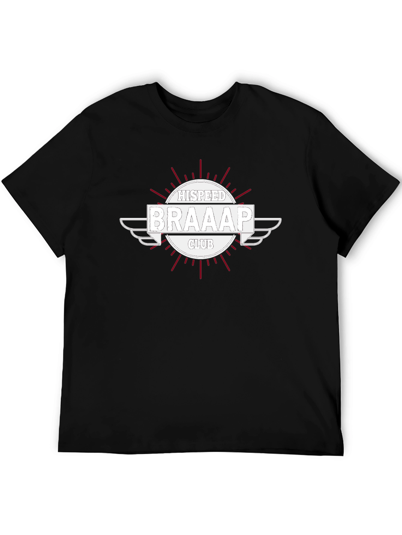 HiSpeed Braaap Club Black T-Shirt