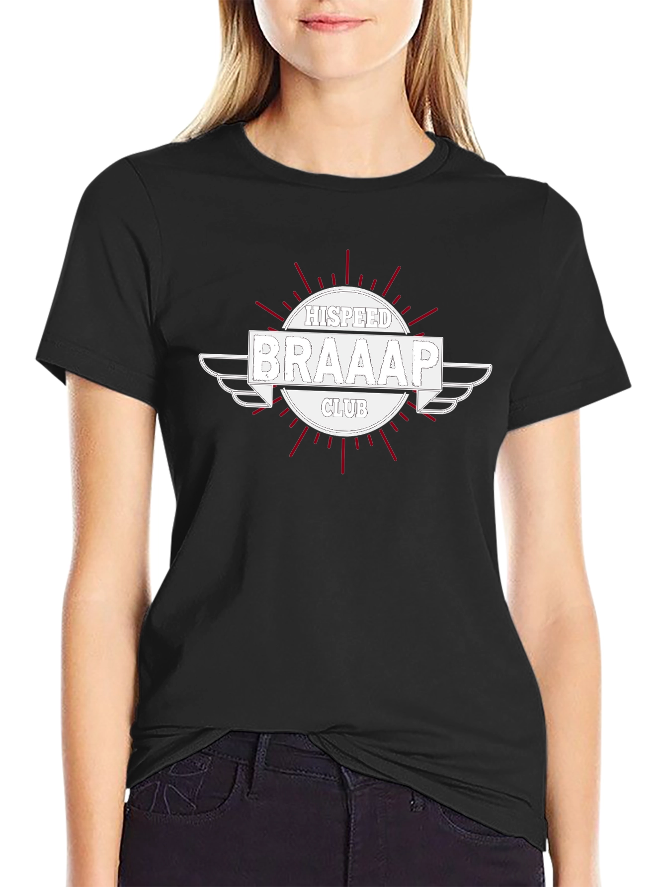 HiSpeed Braaap Club Black T-Shirt