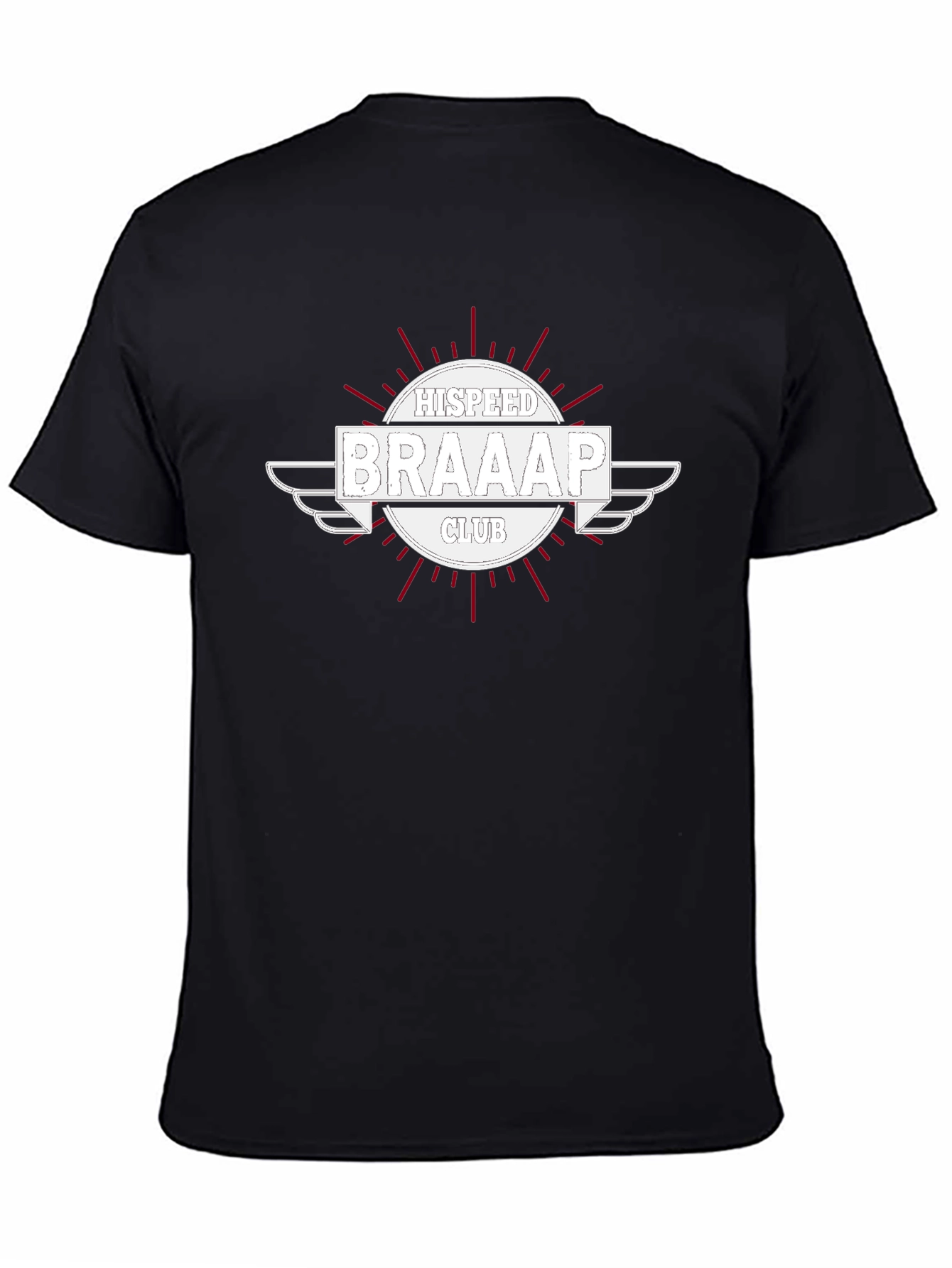 HiSpeed Braaap Club Black T-Shirt