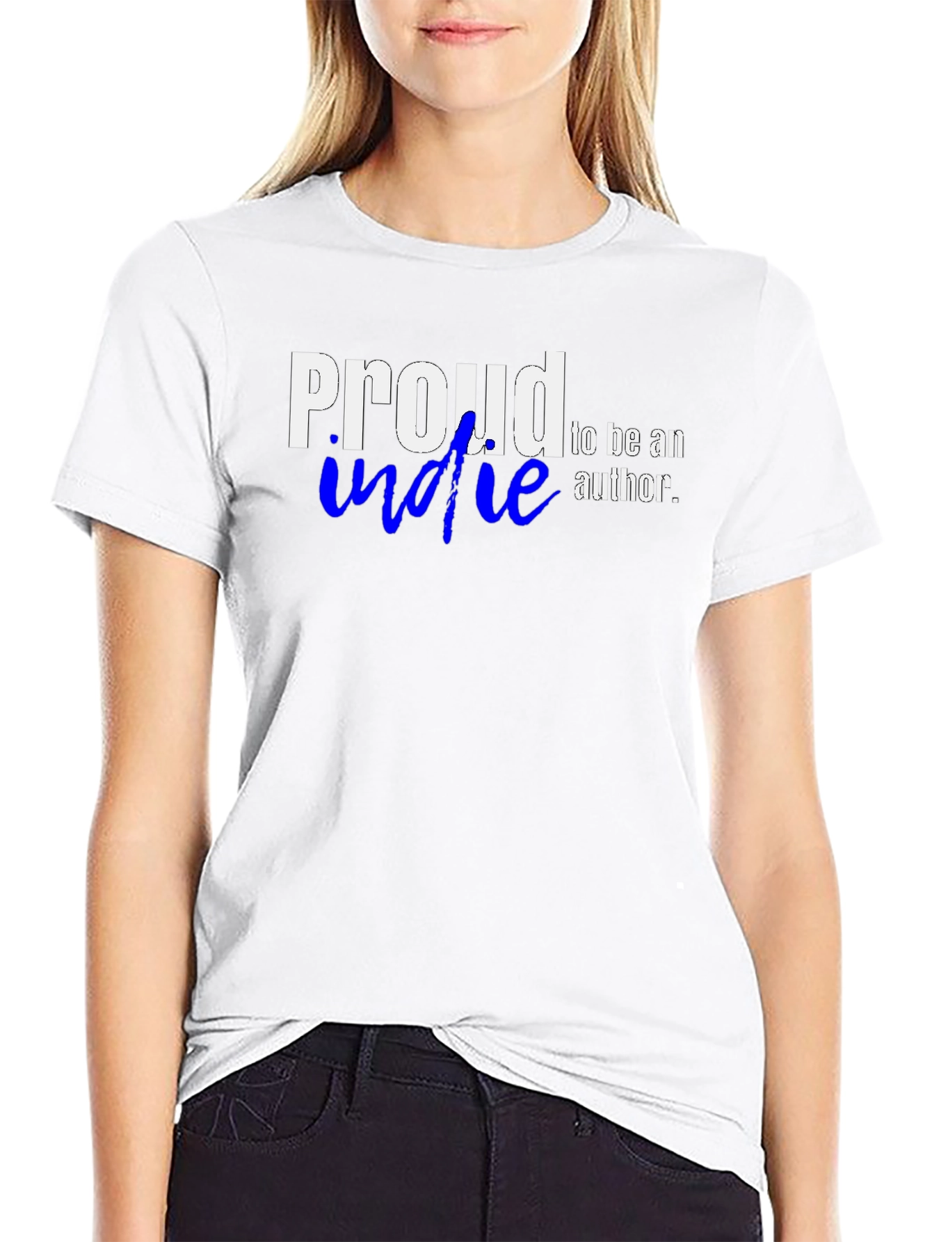 Proud Indie Author Graphic T-Shirt