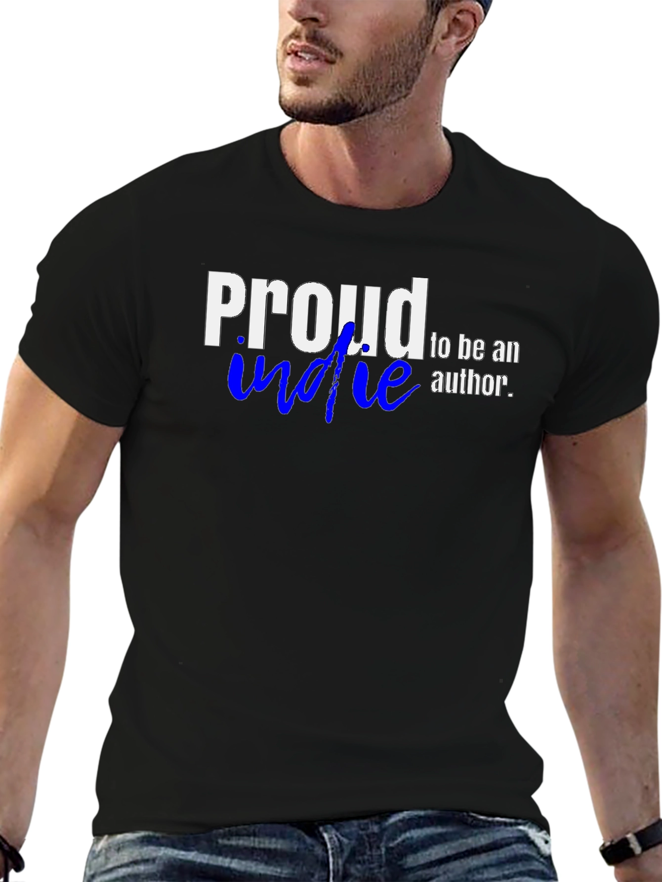 Proud Indie Author Graphic T-Shirt