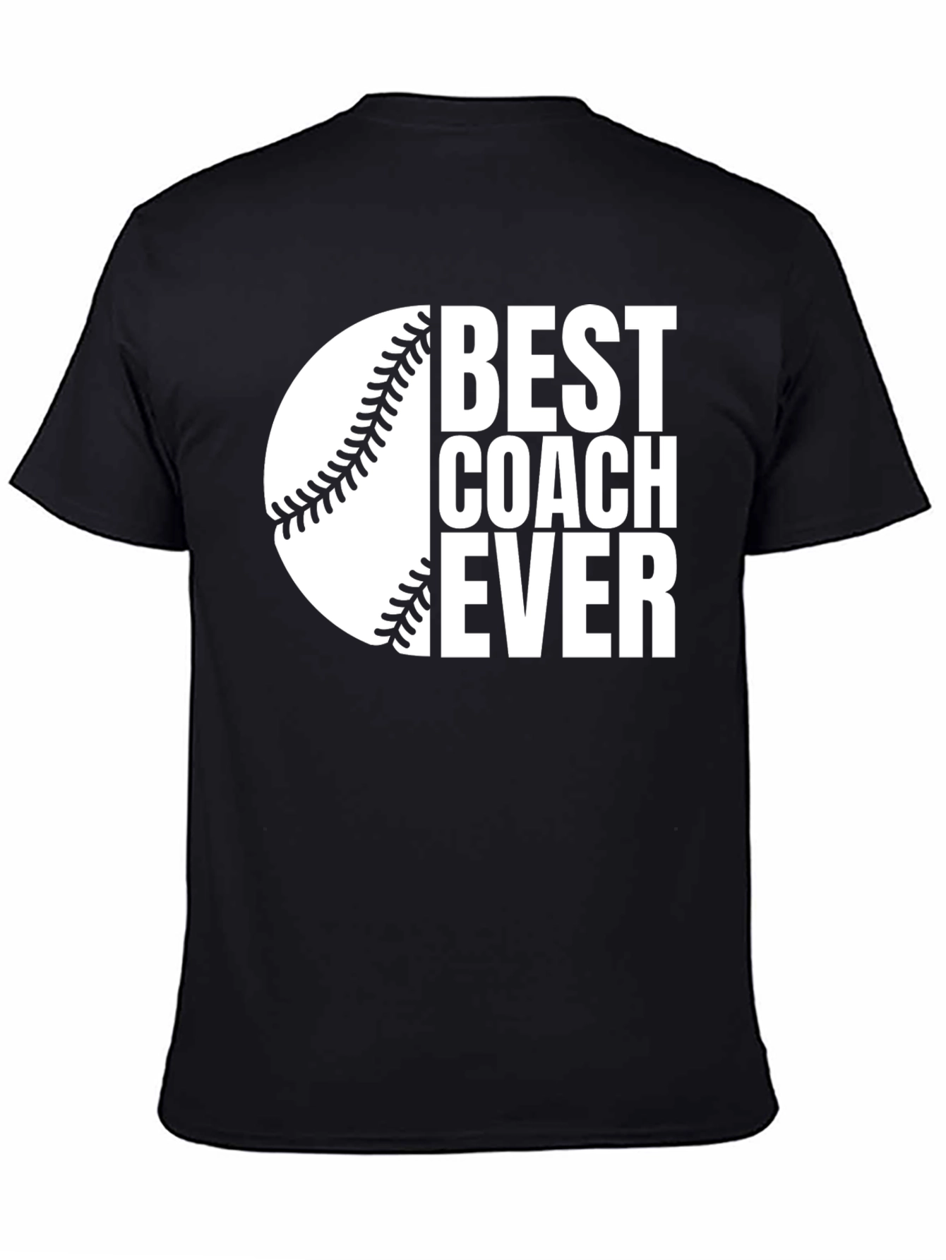 Best Coach Ever Baseball Graphic Tee