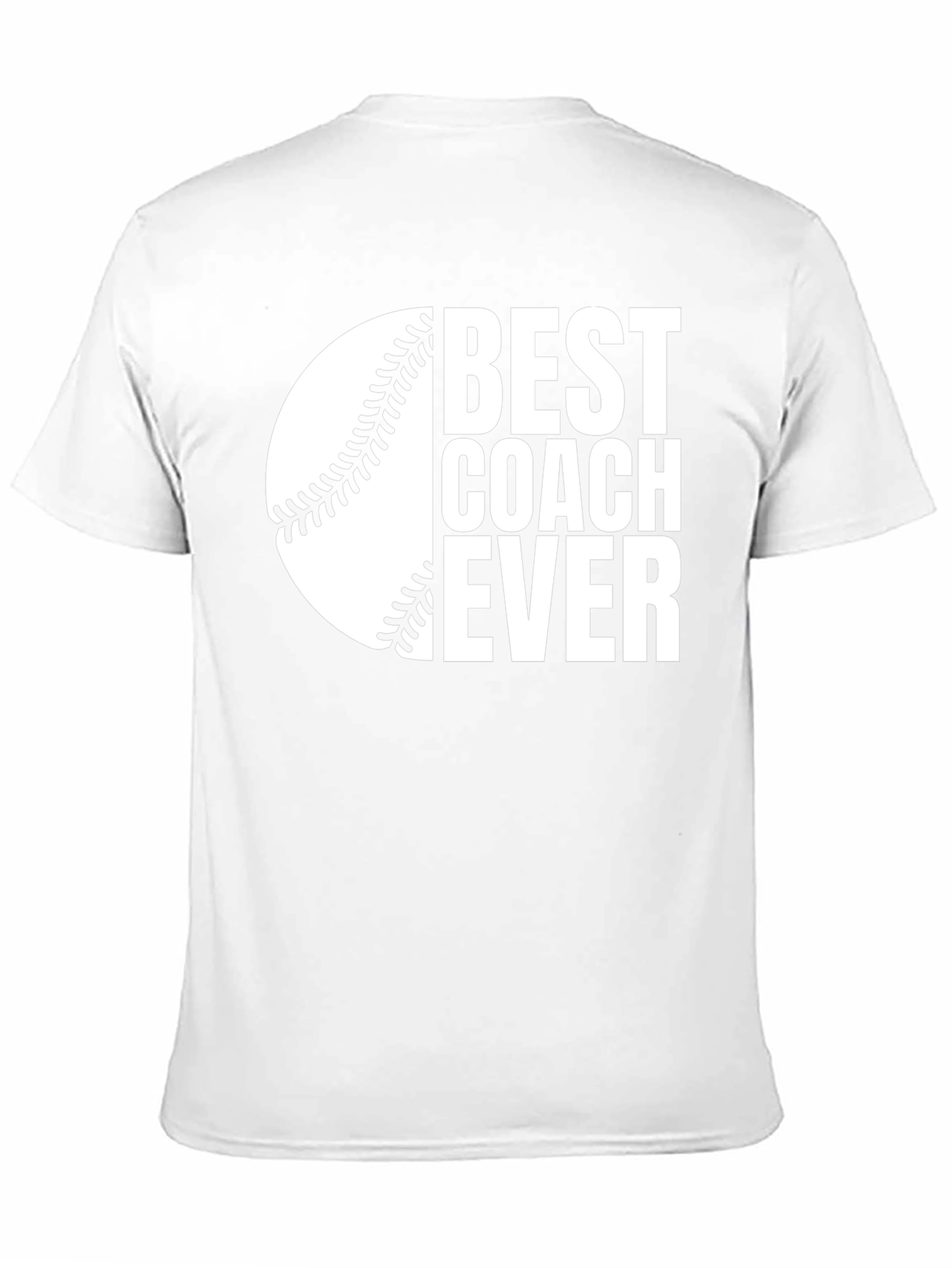 Best Coach Ever Baseball Graphic Tee