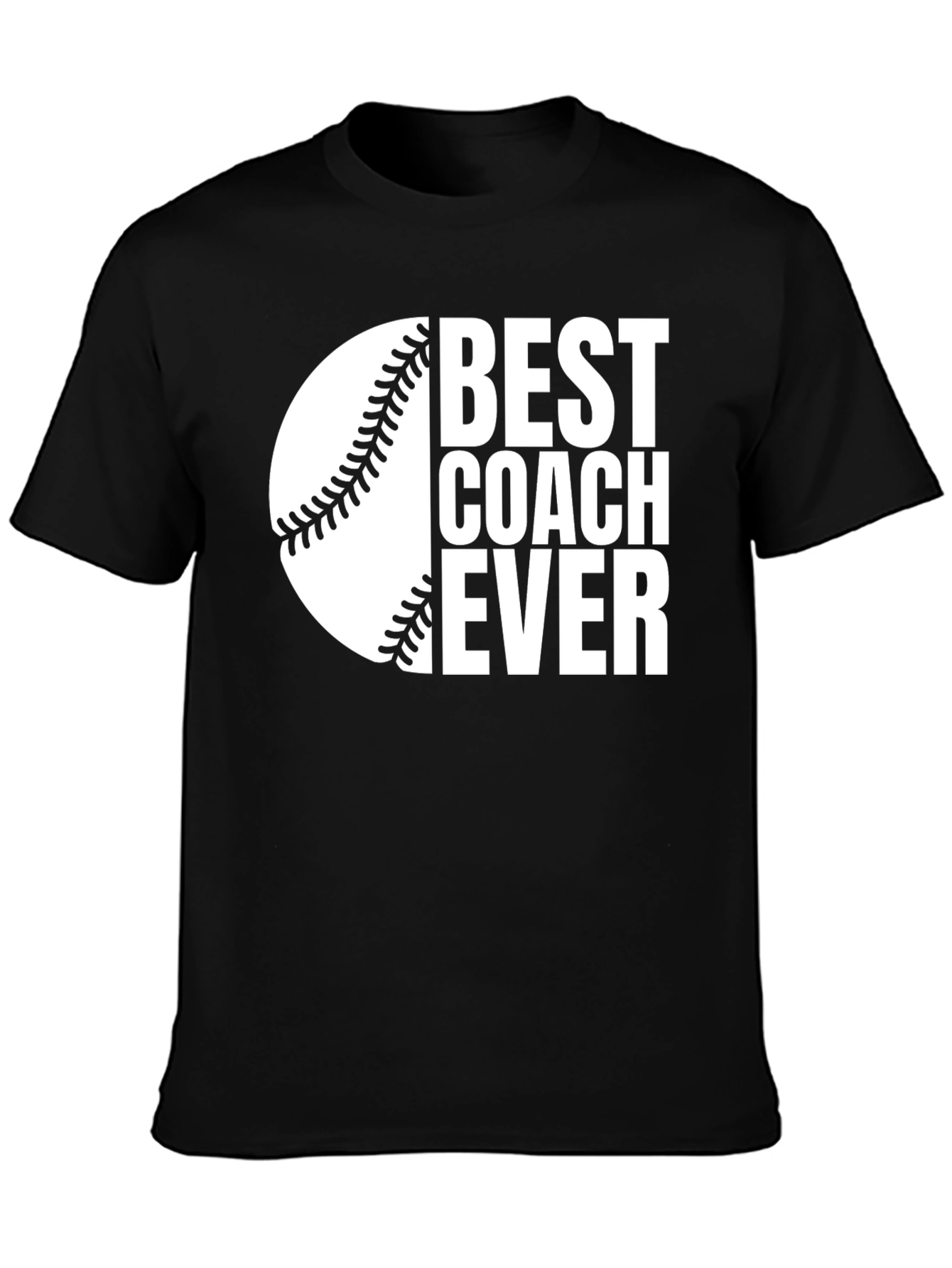Best Coach Ever Baseball Graphic Tee