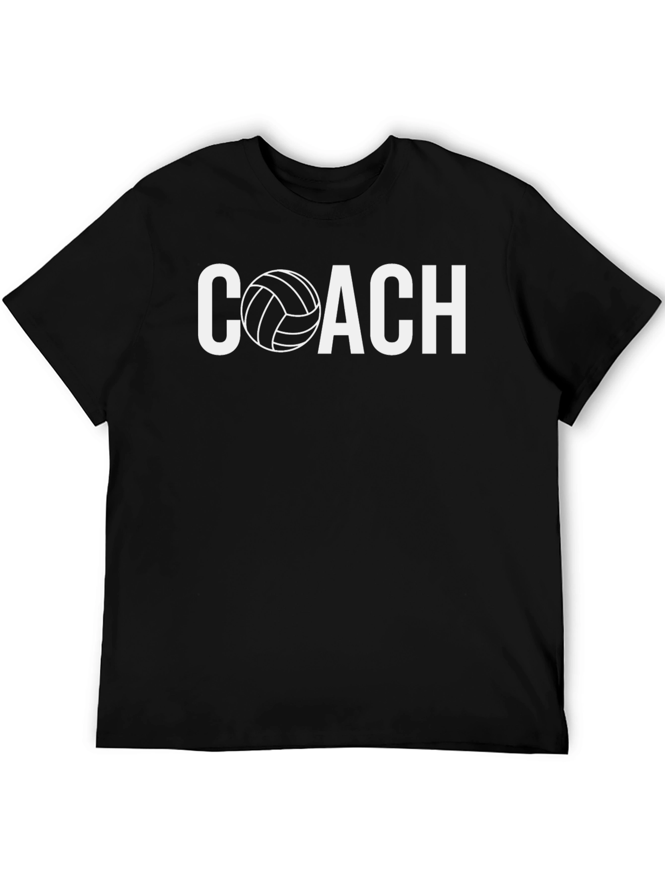 Volleyball Coach Graphic Tee - Sports Apparel